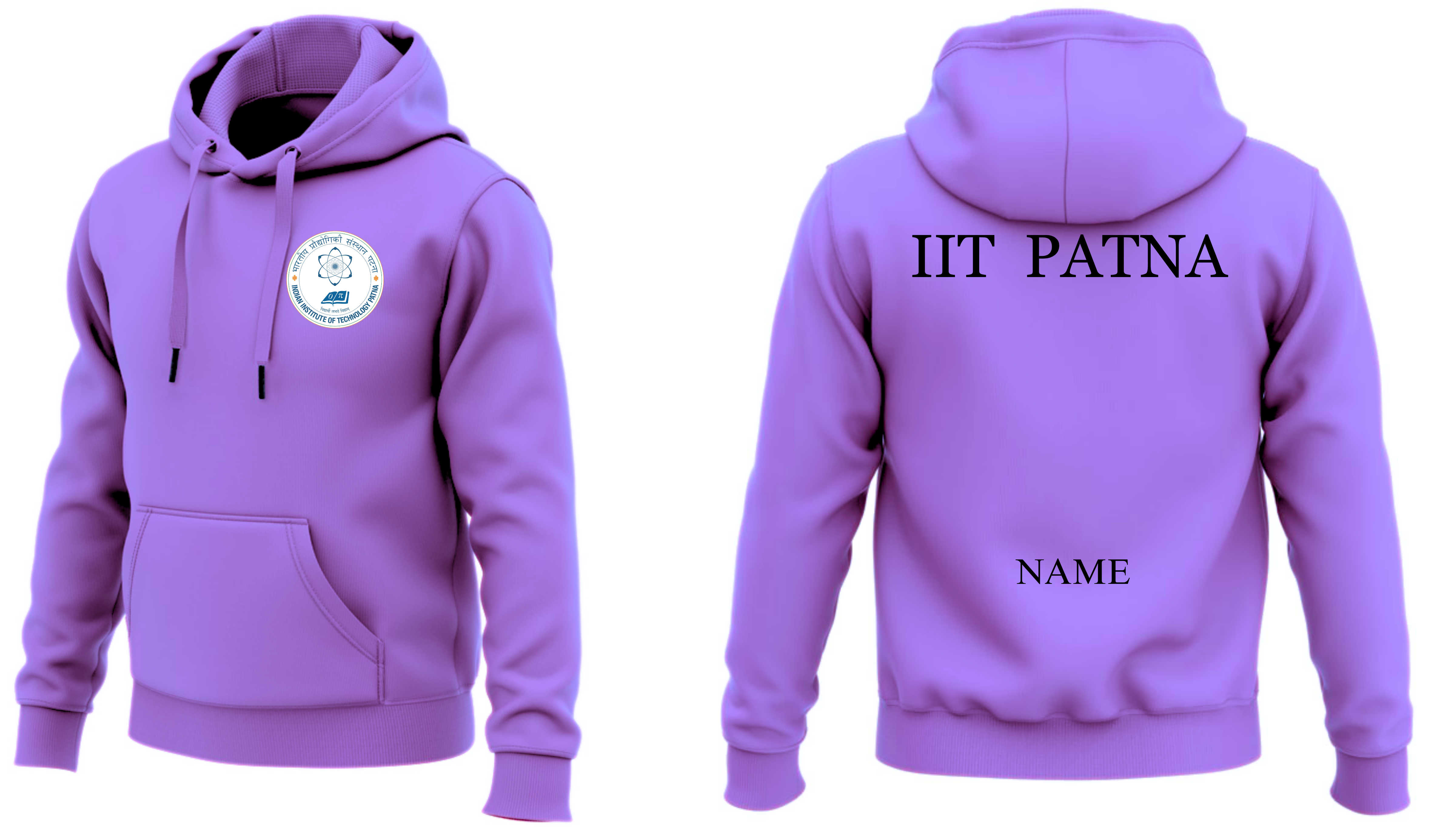IIT PATNA Hoodies Classic Design ( Ak Design )