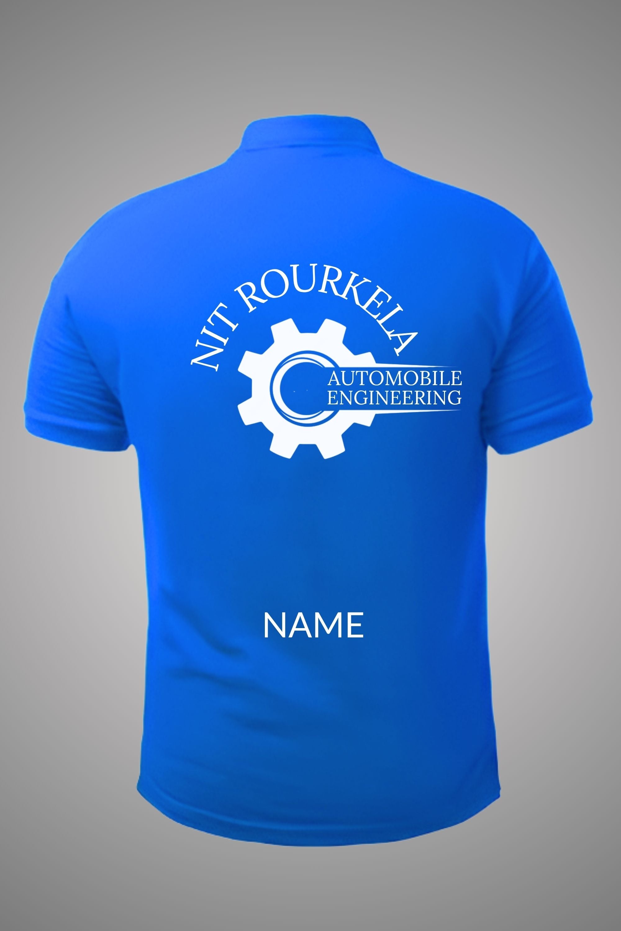 NIT Rourkela Polo T-Shirt ( Automobile Engineering )