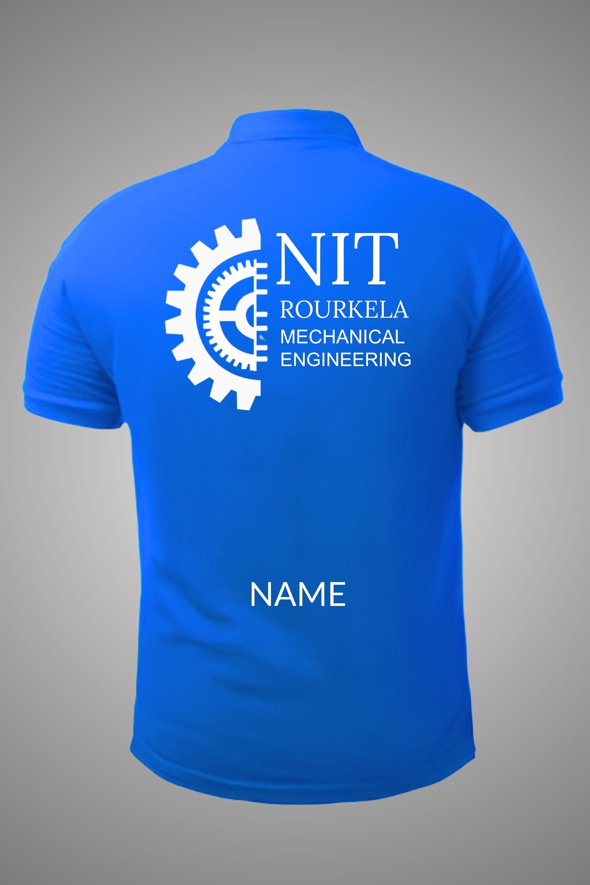 NIT Rourkela Polo T-Shirt ( Mechanical Engineering )