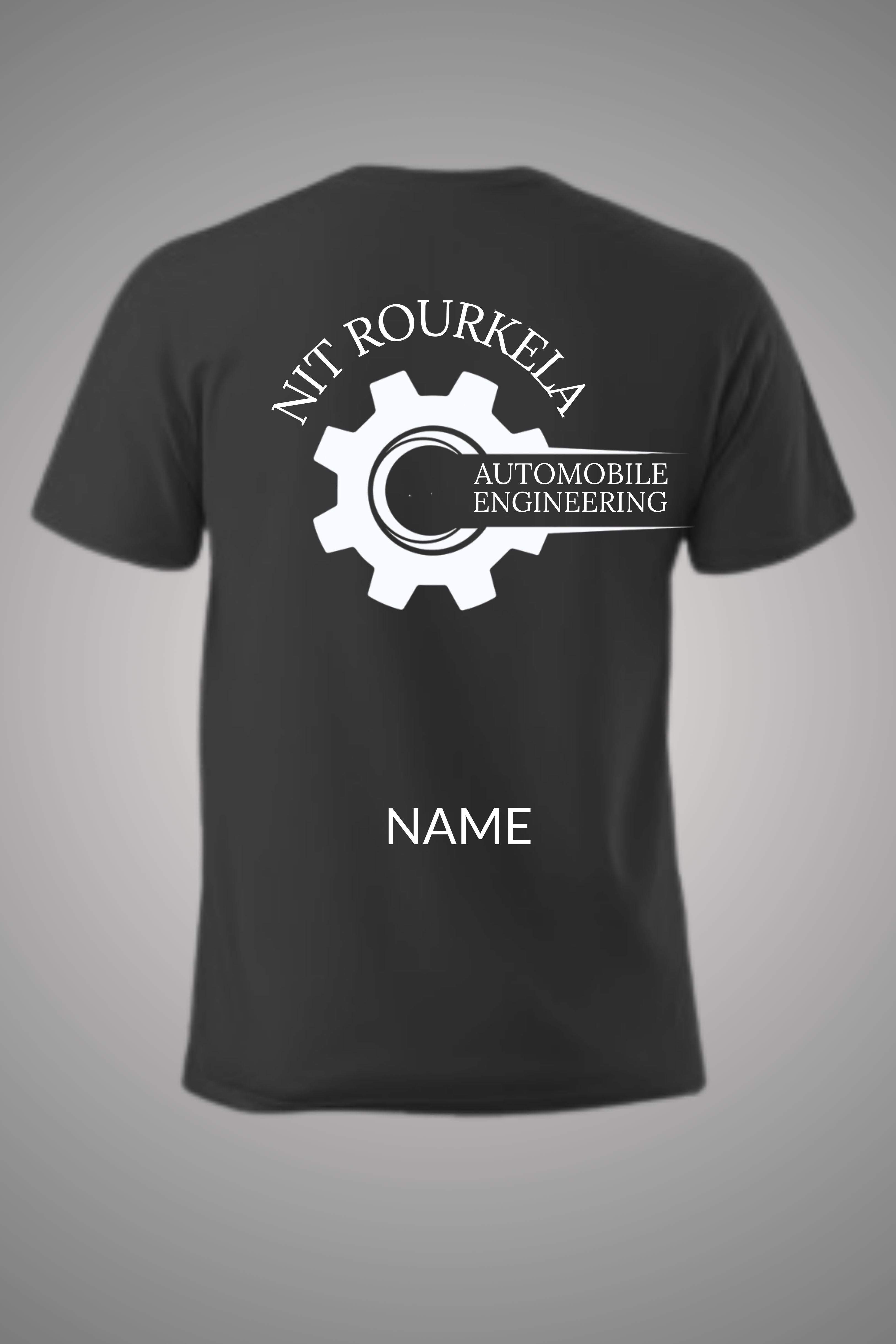 NIT Rourkela Round Nek T-Shirt ( Automobile Engineering )