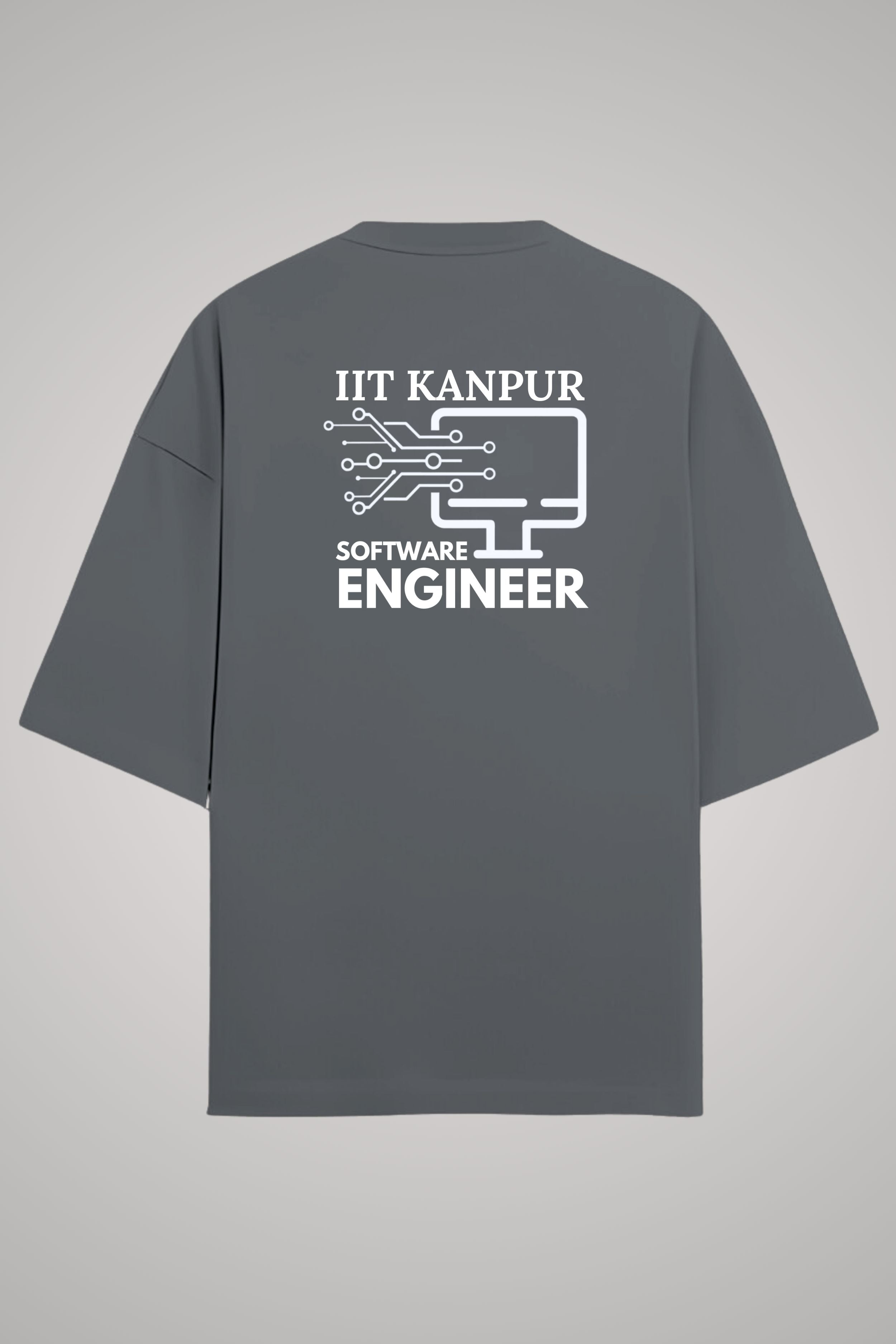 IIT kanpur Oversized T-Shirt (Software Engineering)