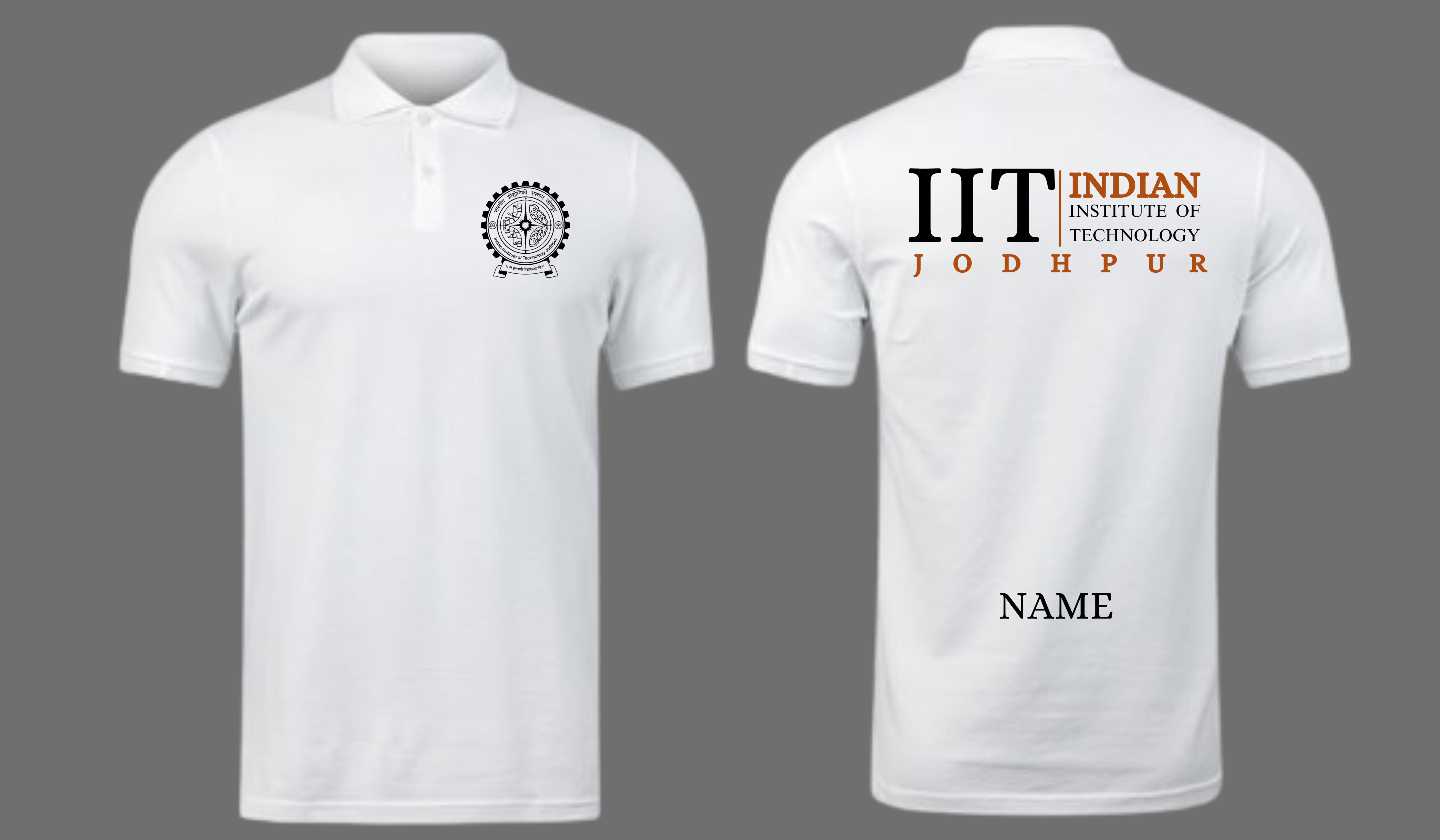 IIT JODHPUR POLO T-SHIRT CampusCart Design 2