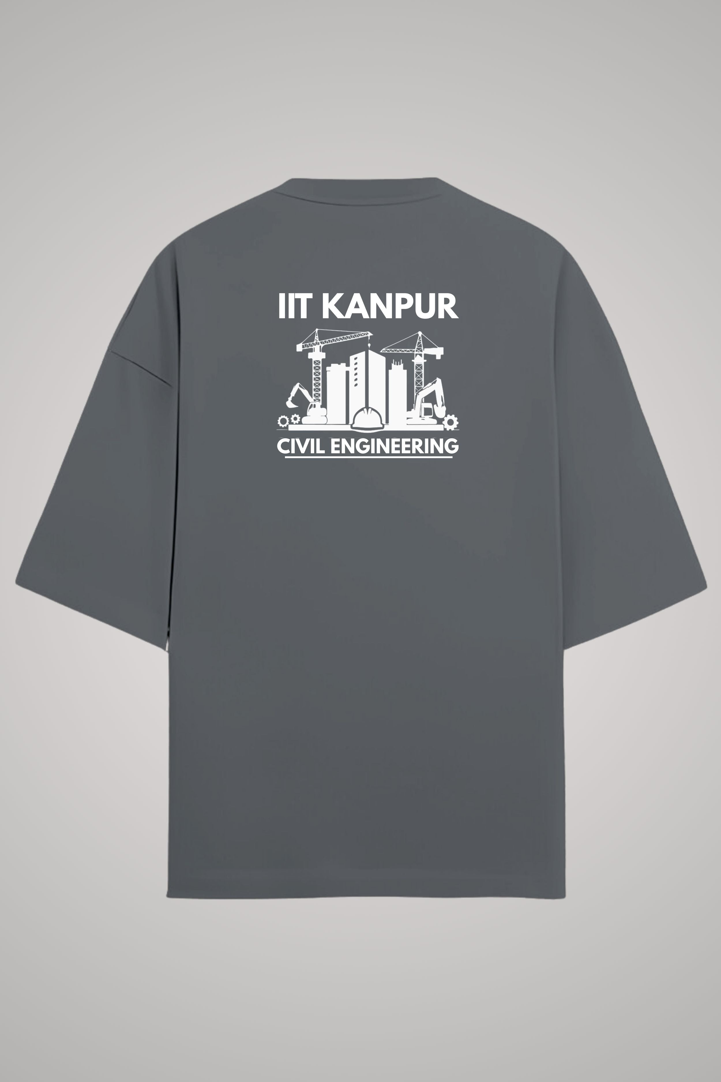 IIT kanpur Oversized T-Shirt (Civil Engineering)