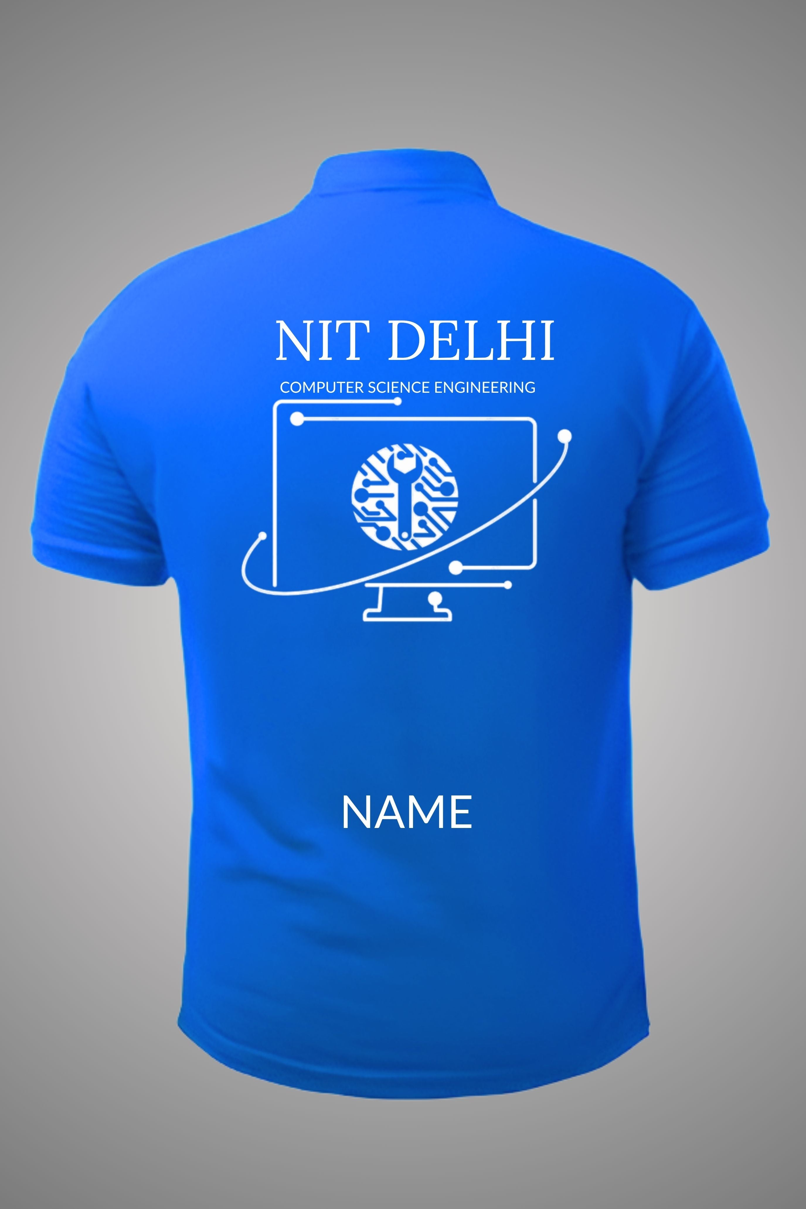 NIT Delhi Polo T-Shirt ( Computer Science Engineering )