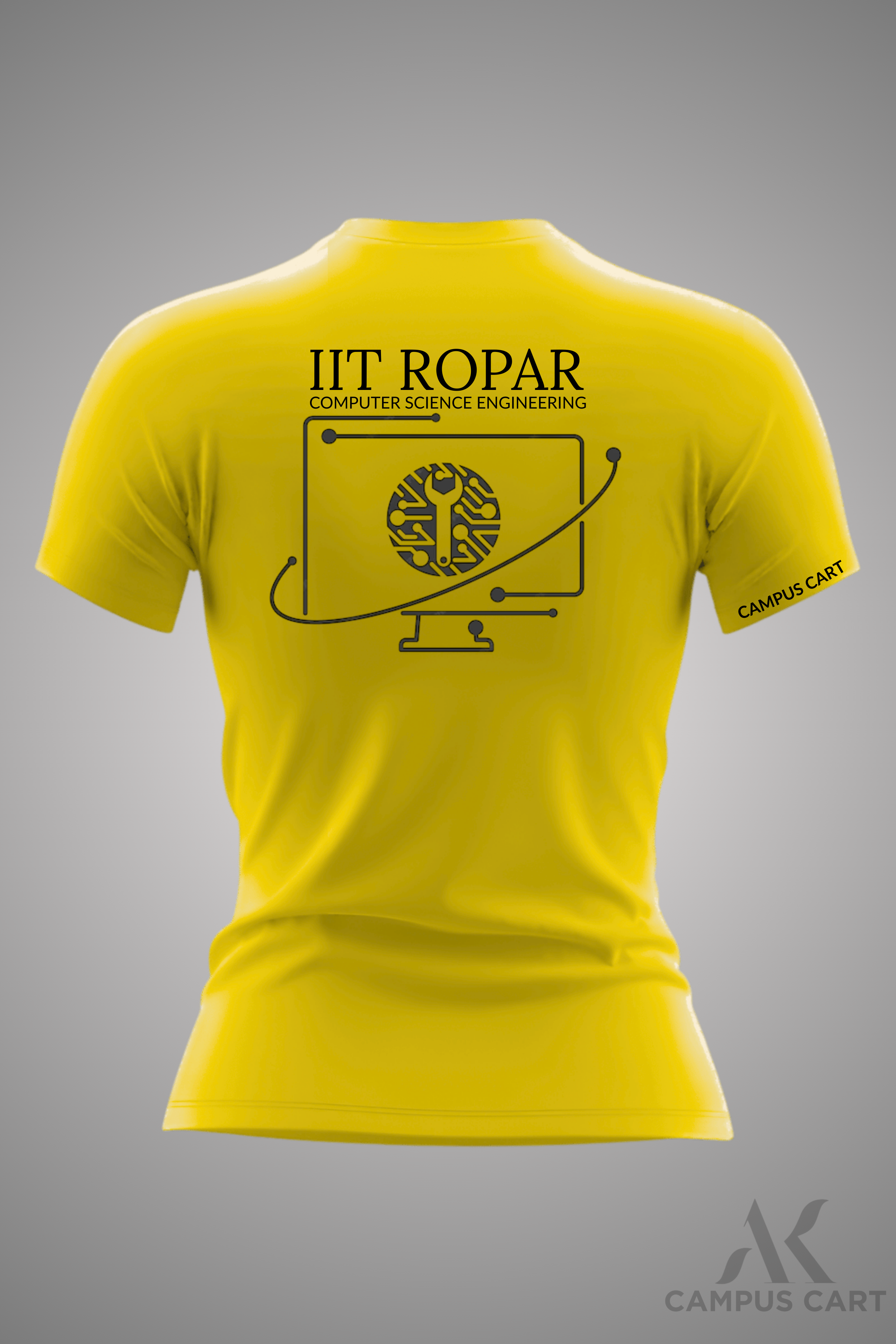 IIT Ropar Normal T-Shirt For Girls( Computer Science Engineering )