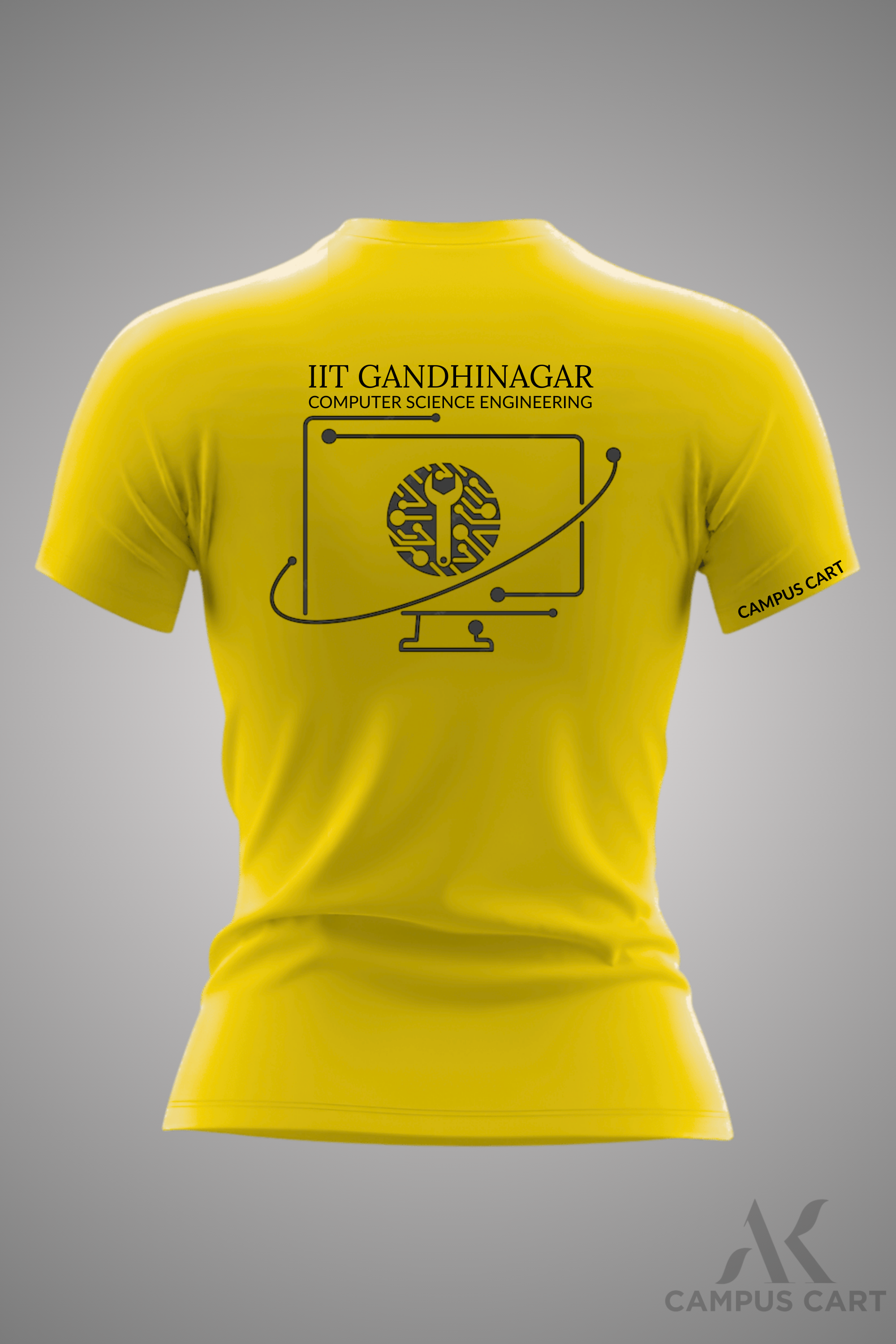 IIT Gandhinagar Normal T-Shirt For Girls( Computer Science Engineering )