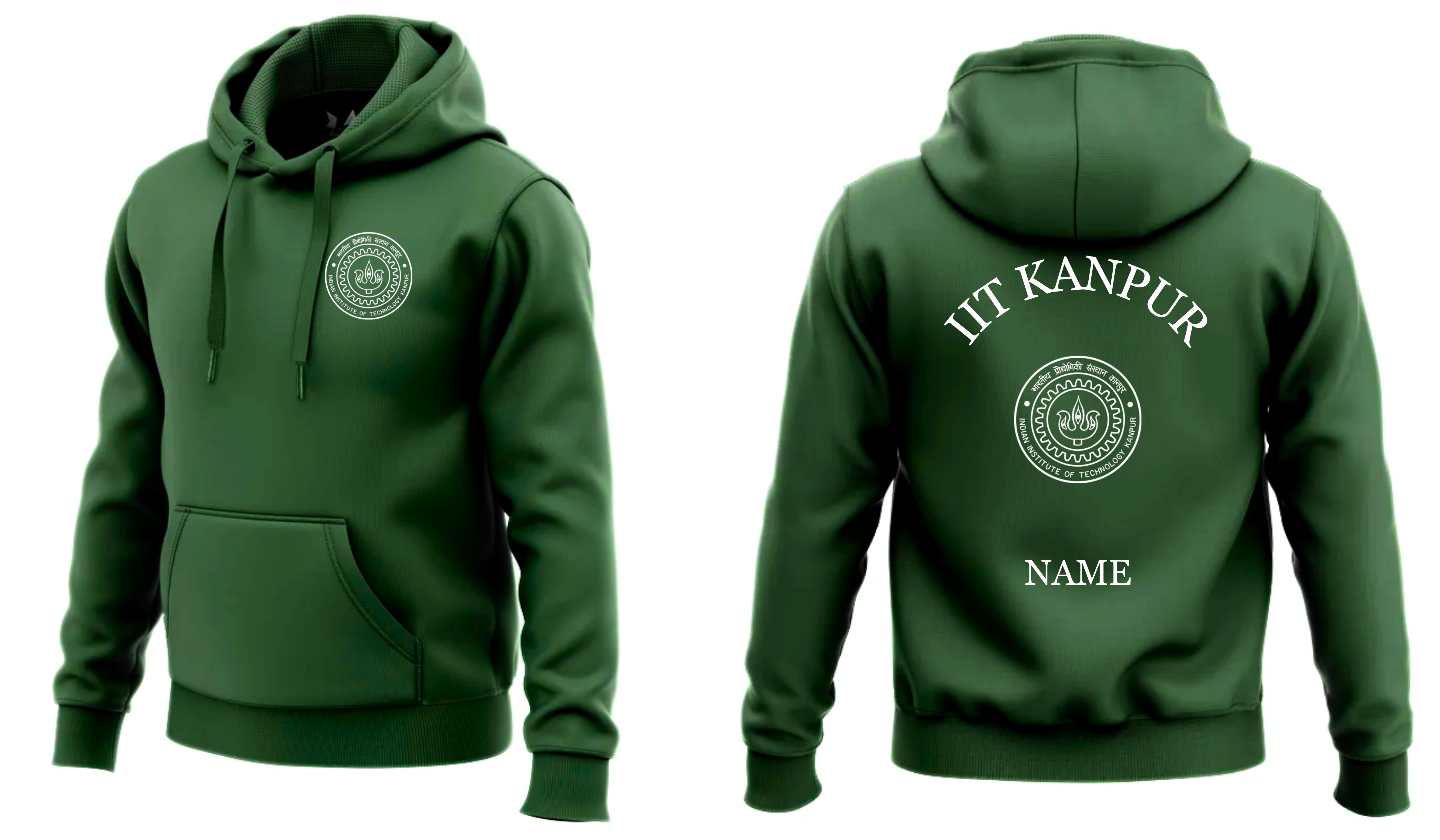 IIT KANPUR Hoodies Classic Design 1 ( Ak Design )