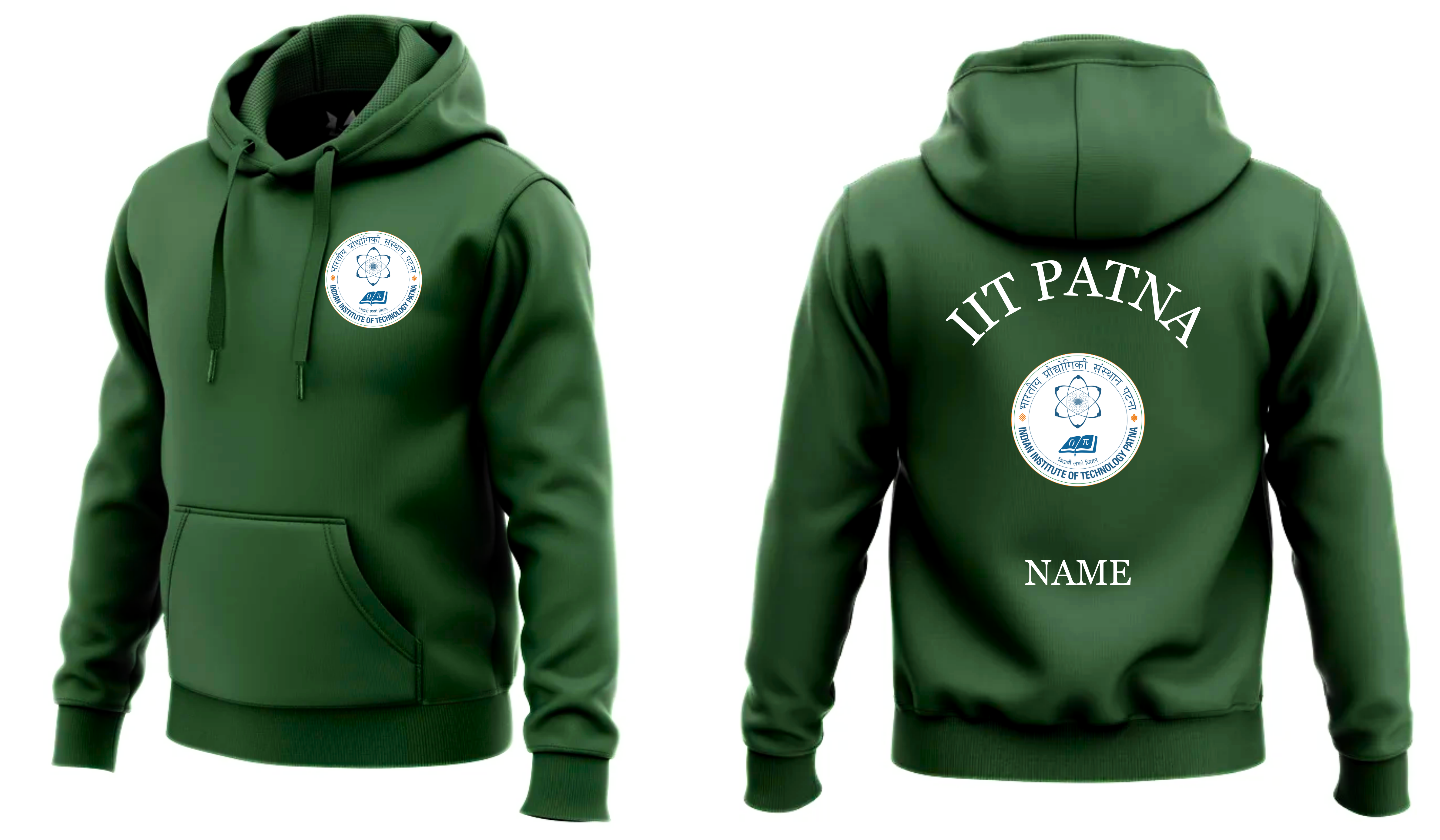 IIT PATNA Hoodies Classic Design 1 ( Ak Design )