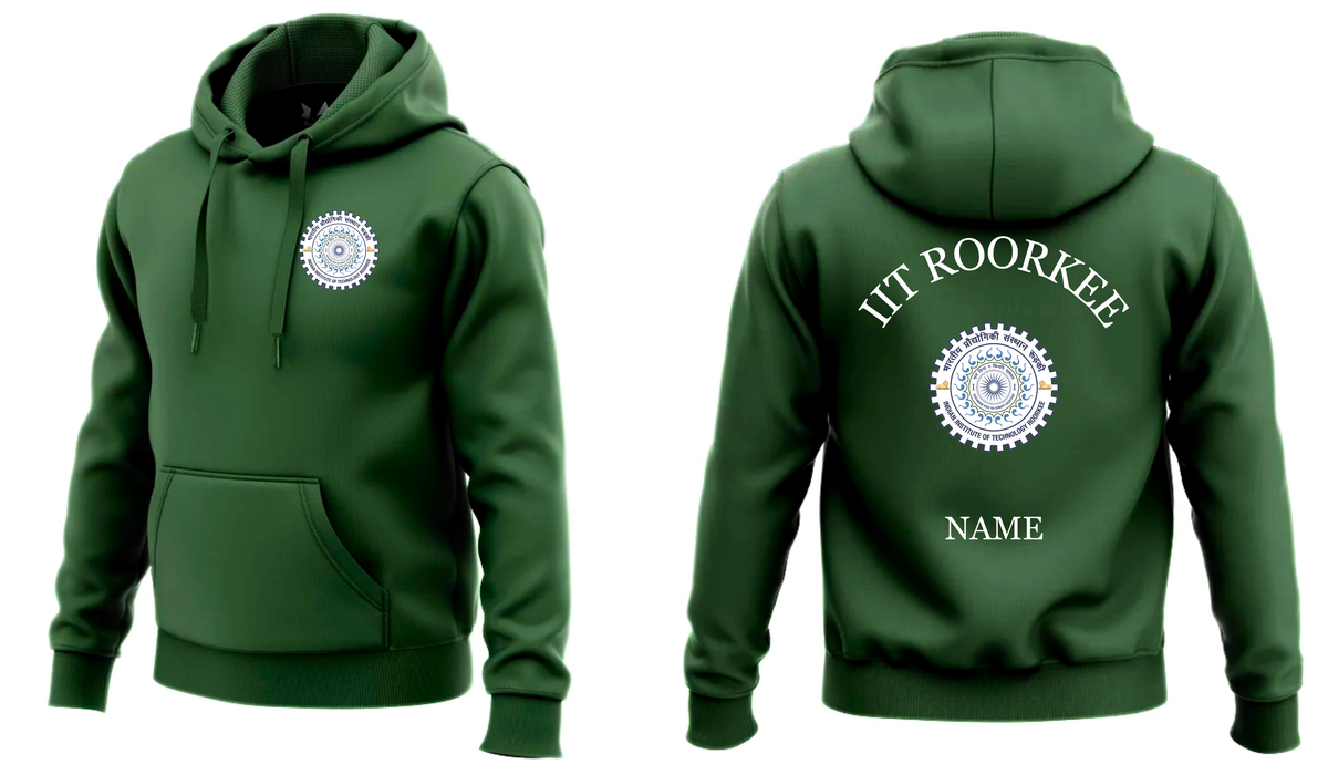 IIT ROORKEE Hoodies Classic Design 1 ( Ak Design )
