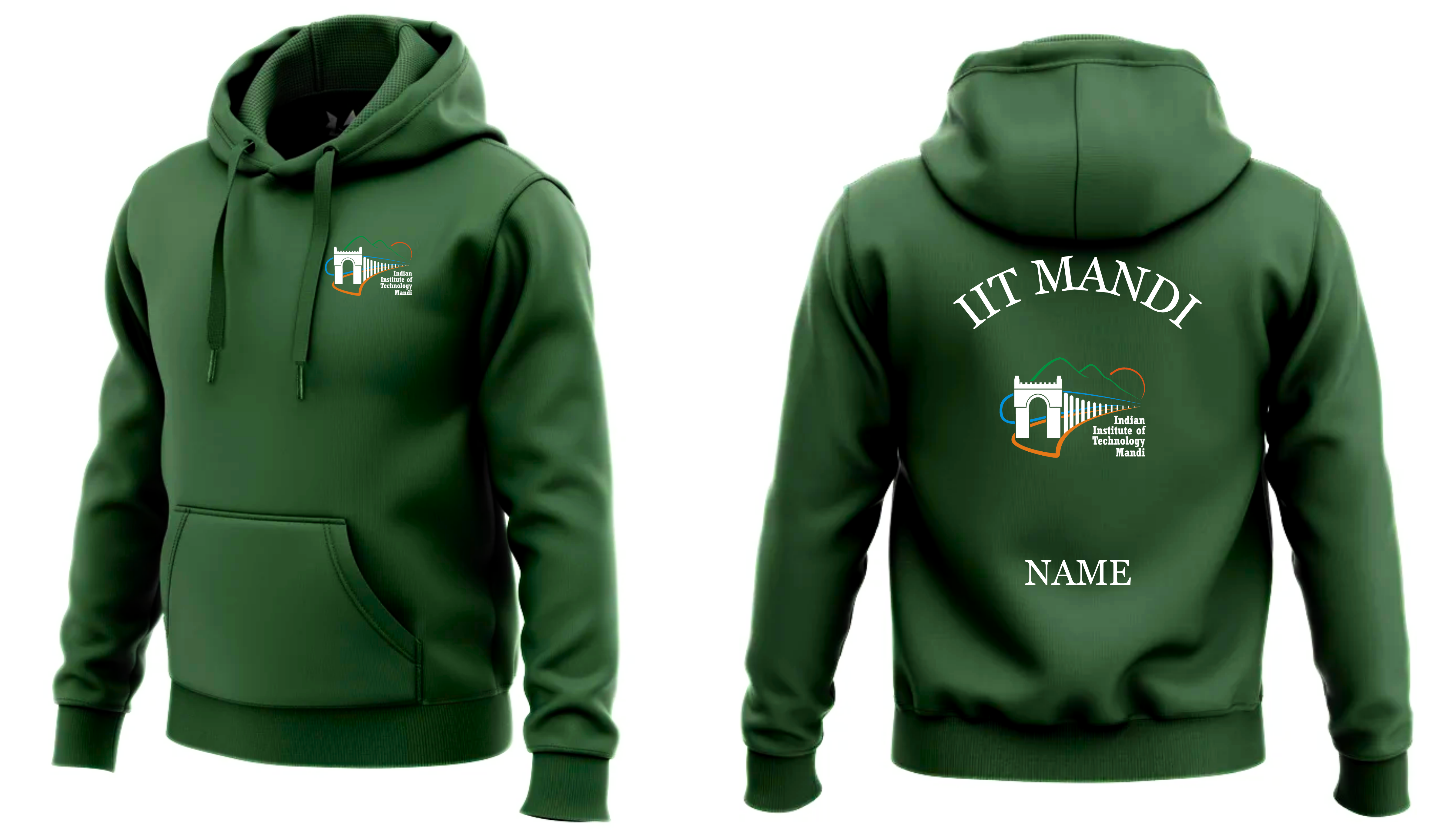 IIT MANDI Hoodies Classic Design 1 ( Ak Design )