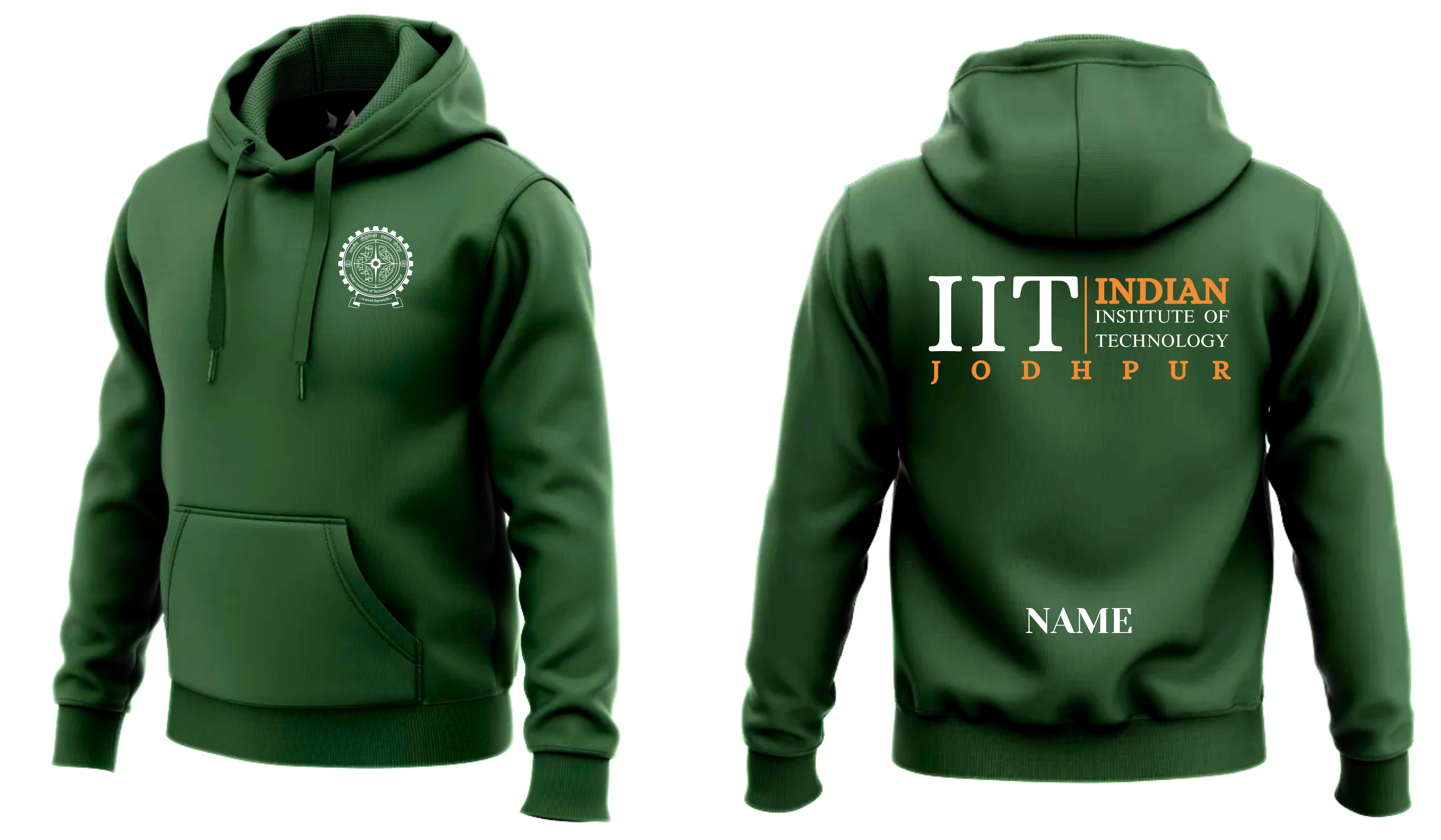 IIT JODHPUR Hoodies Classic Design 2 ( Ak Design)