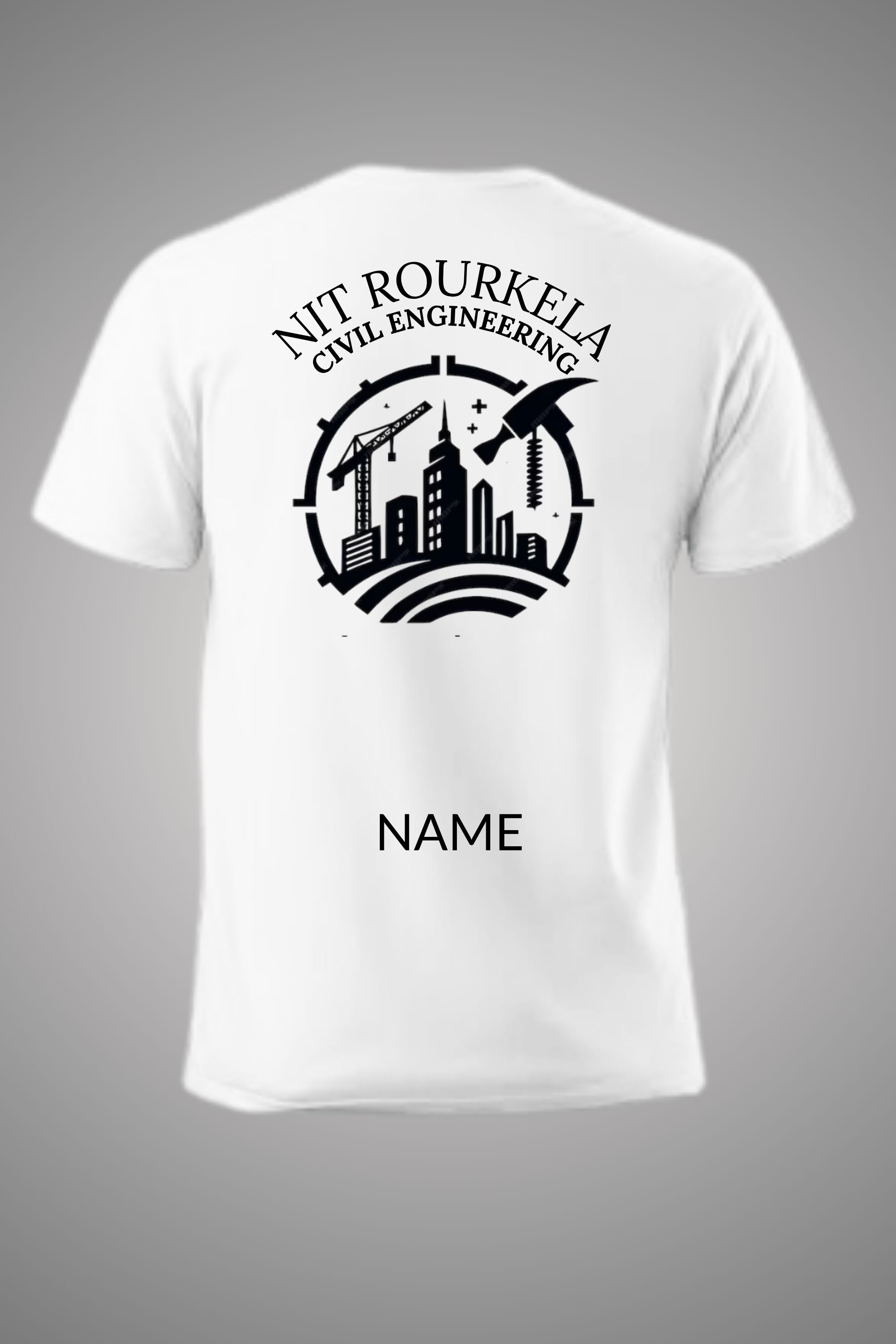 NIT Rourkela Round Nek T-Shirt ( electrical engineering )