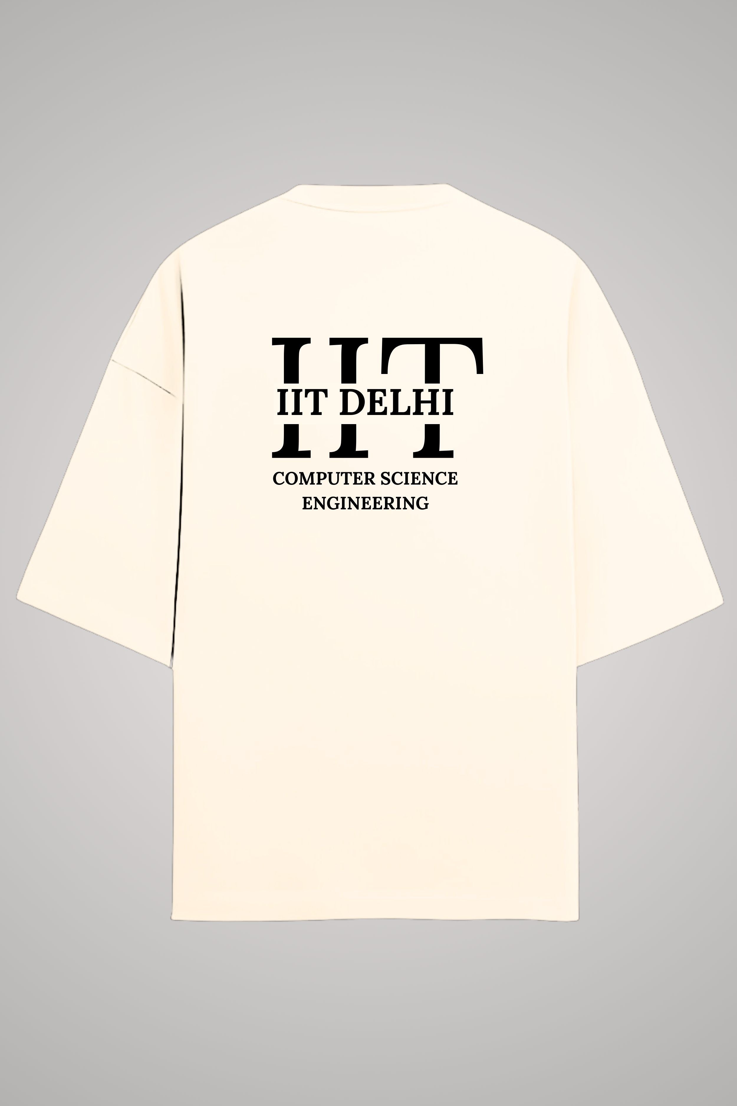 IIT Delhi Oversized T-Shirt (Computer Science Engineering)