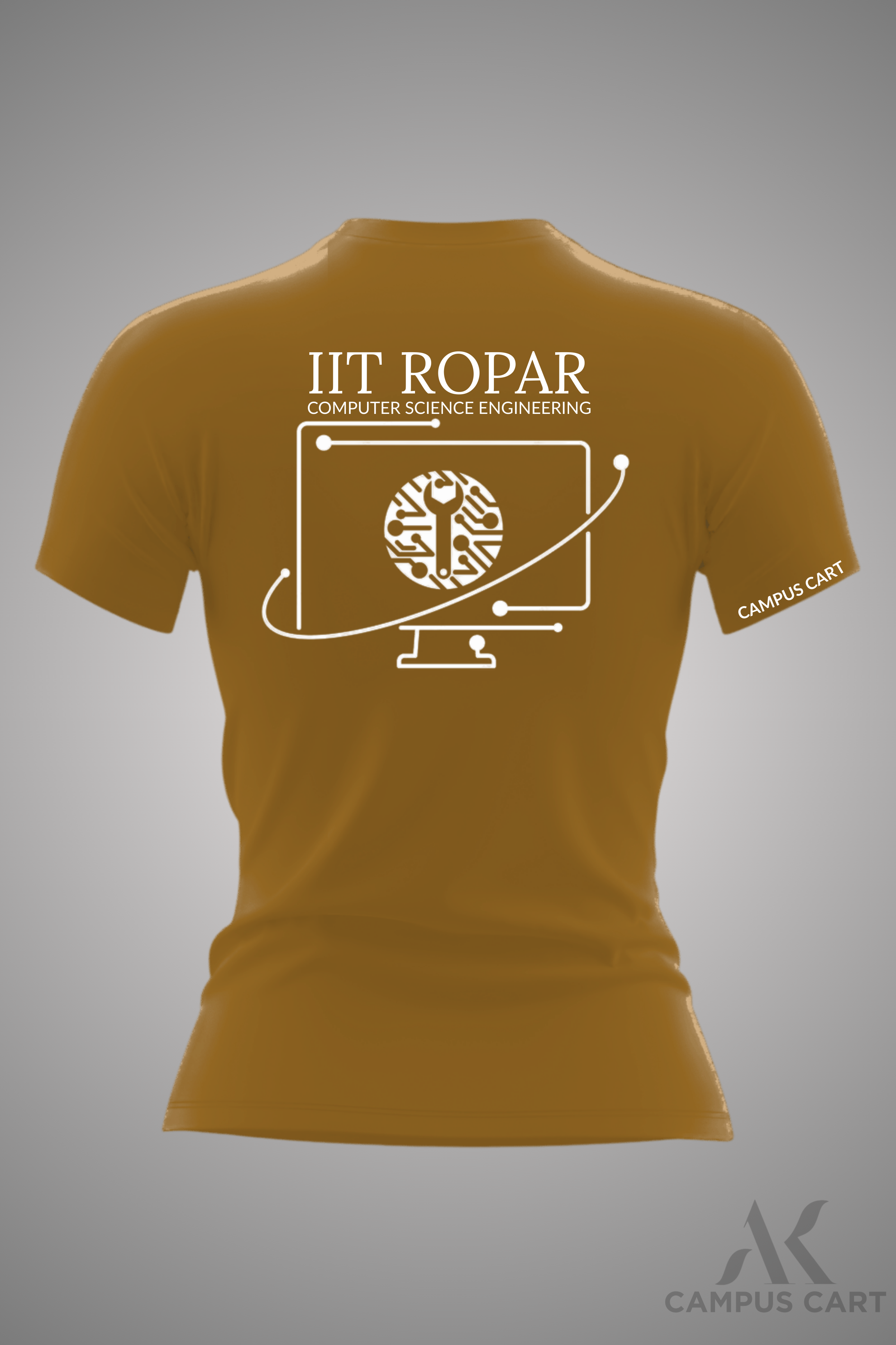 IIT Ropar Normal T-Shirt For Girls( Computer Science Engineering )