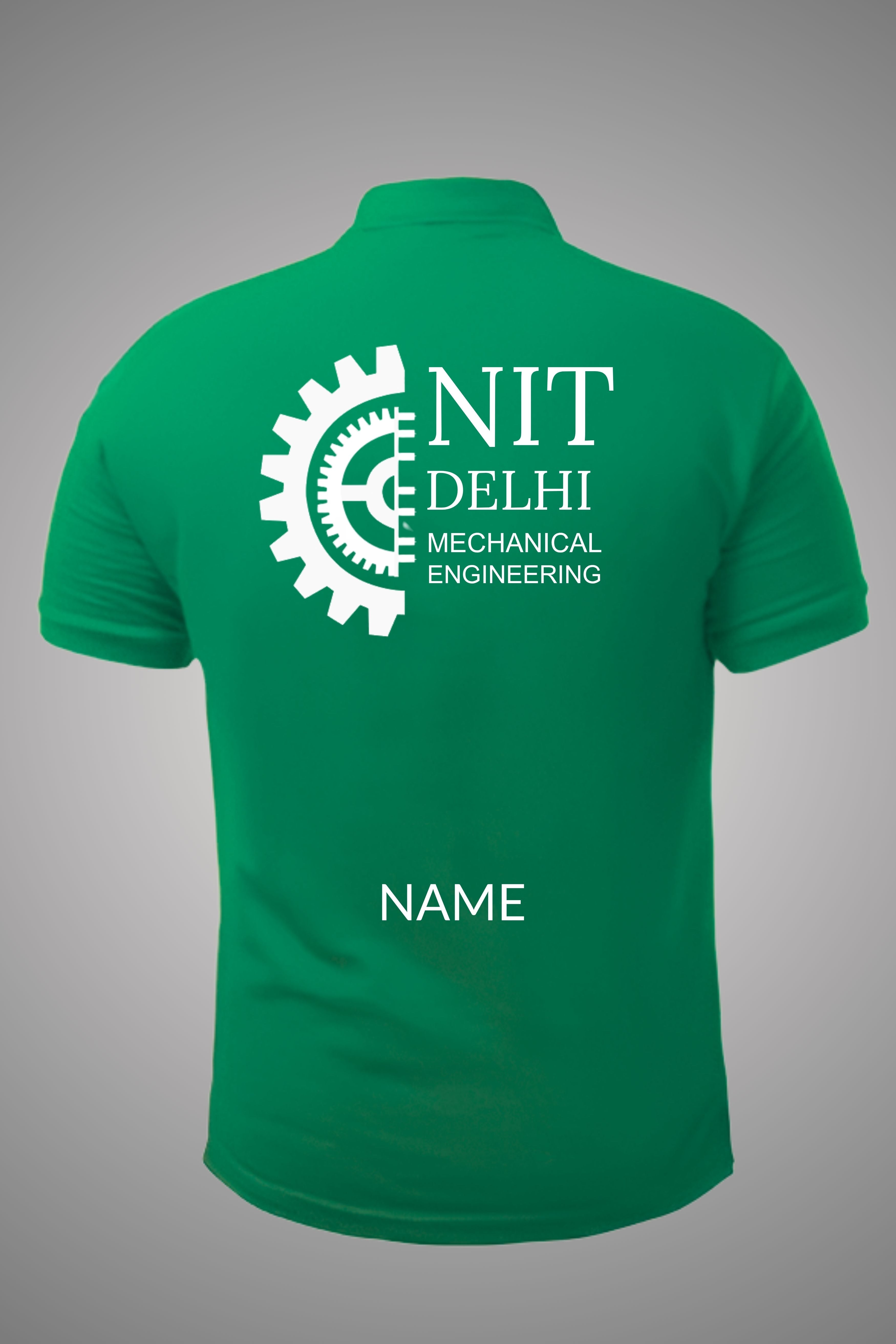 NIT Delhi Polo T-Shirt ( Mechanical Engineering )