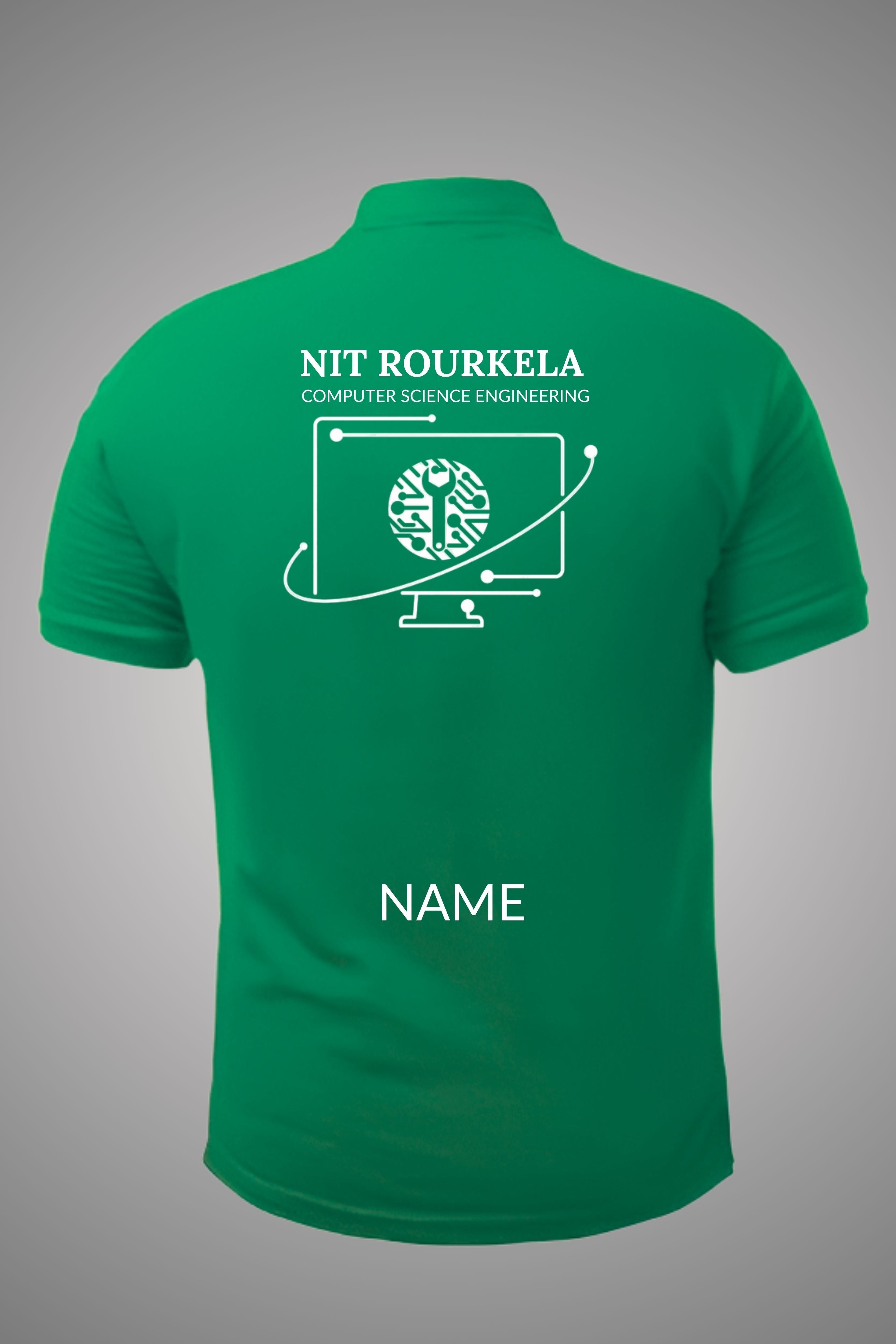 NIT Rourkela Polo T-Shirt ( Computer Engineering )