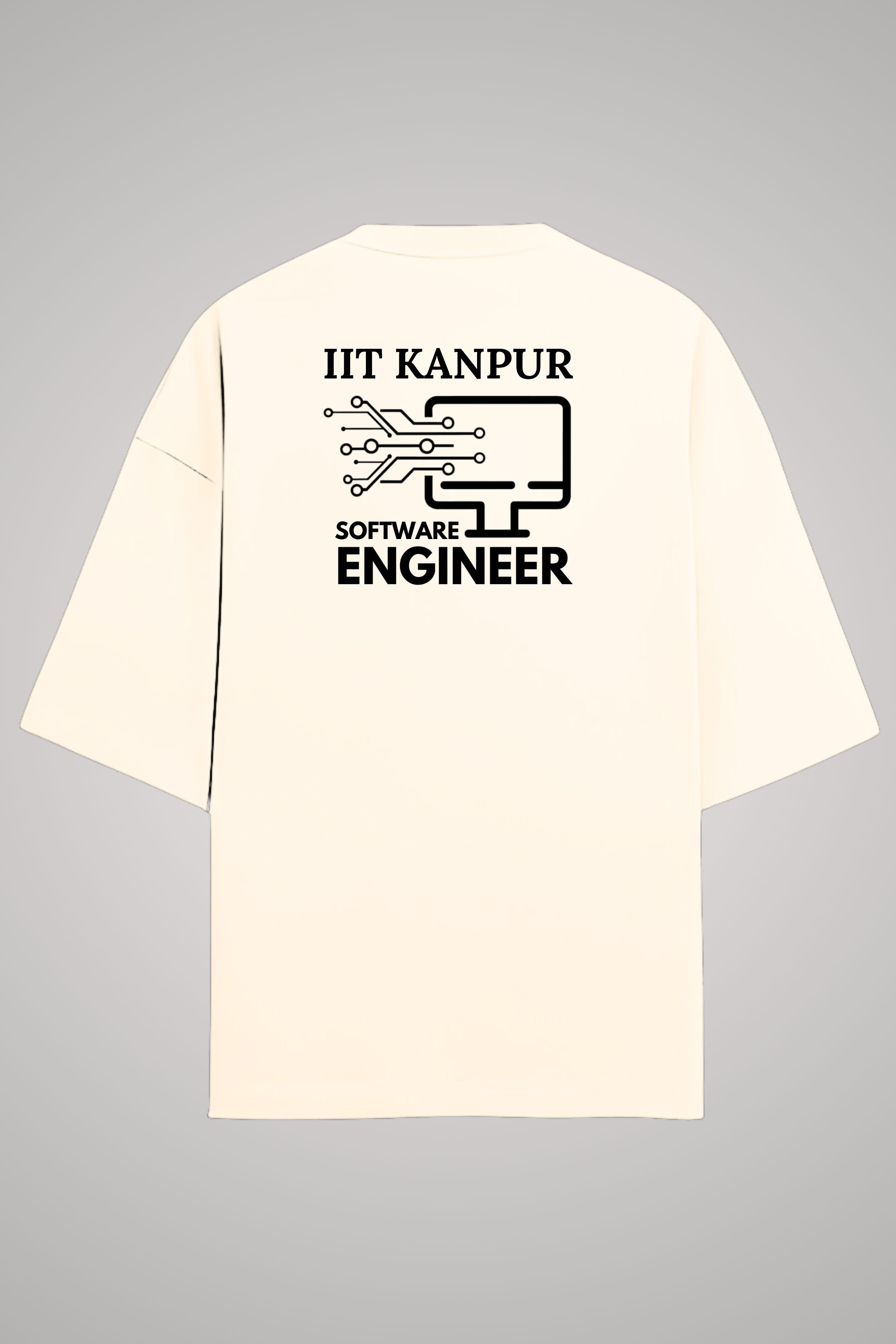 IIT kanpur Oversized T-Shirt (Software Engineering)