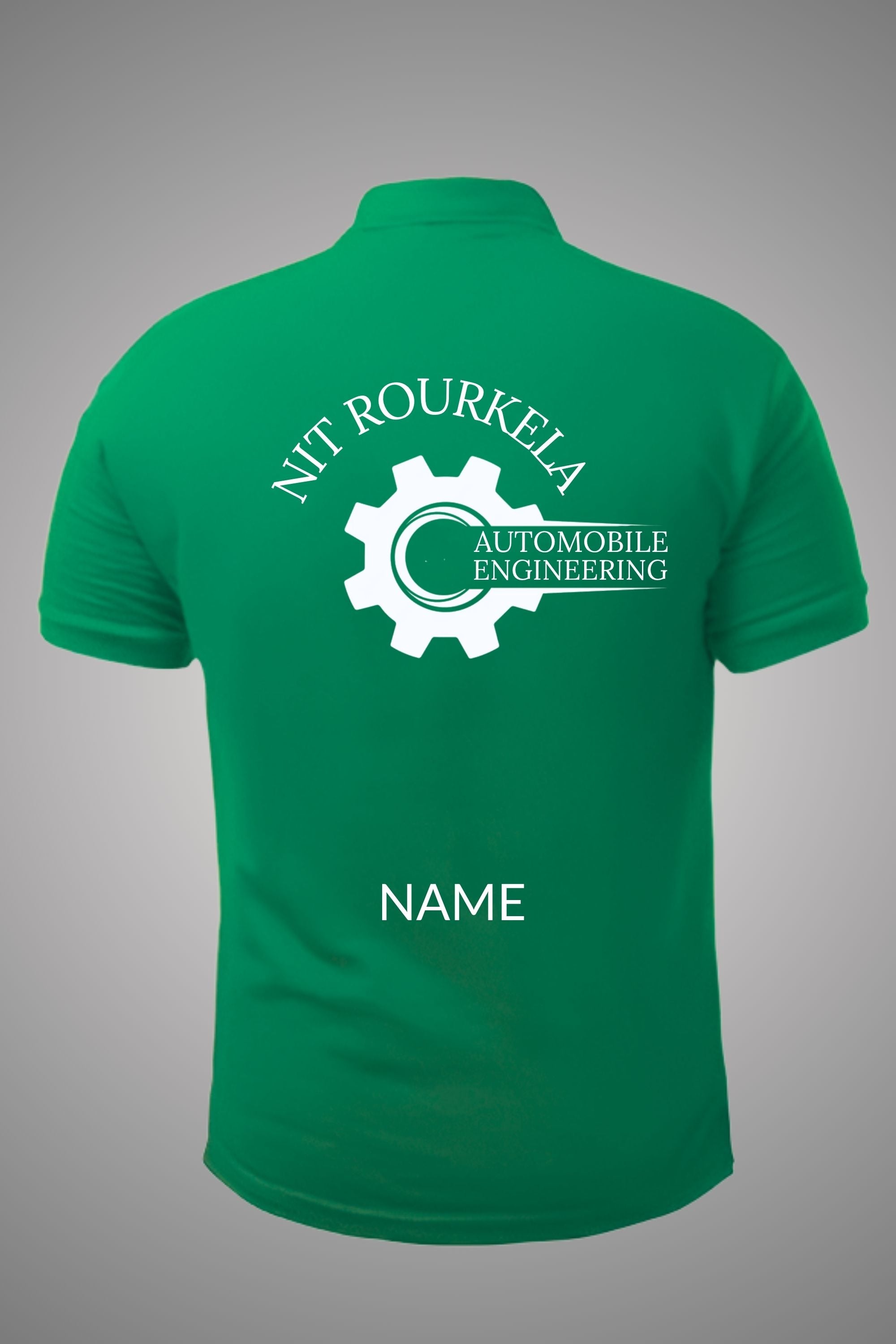 NIT Rourkela Polo T-Shirt ( Automobile Engineering )