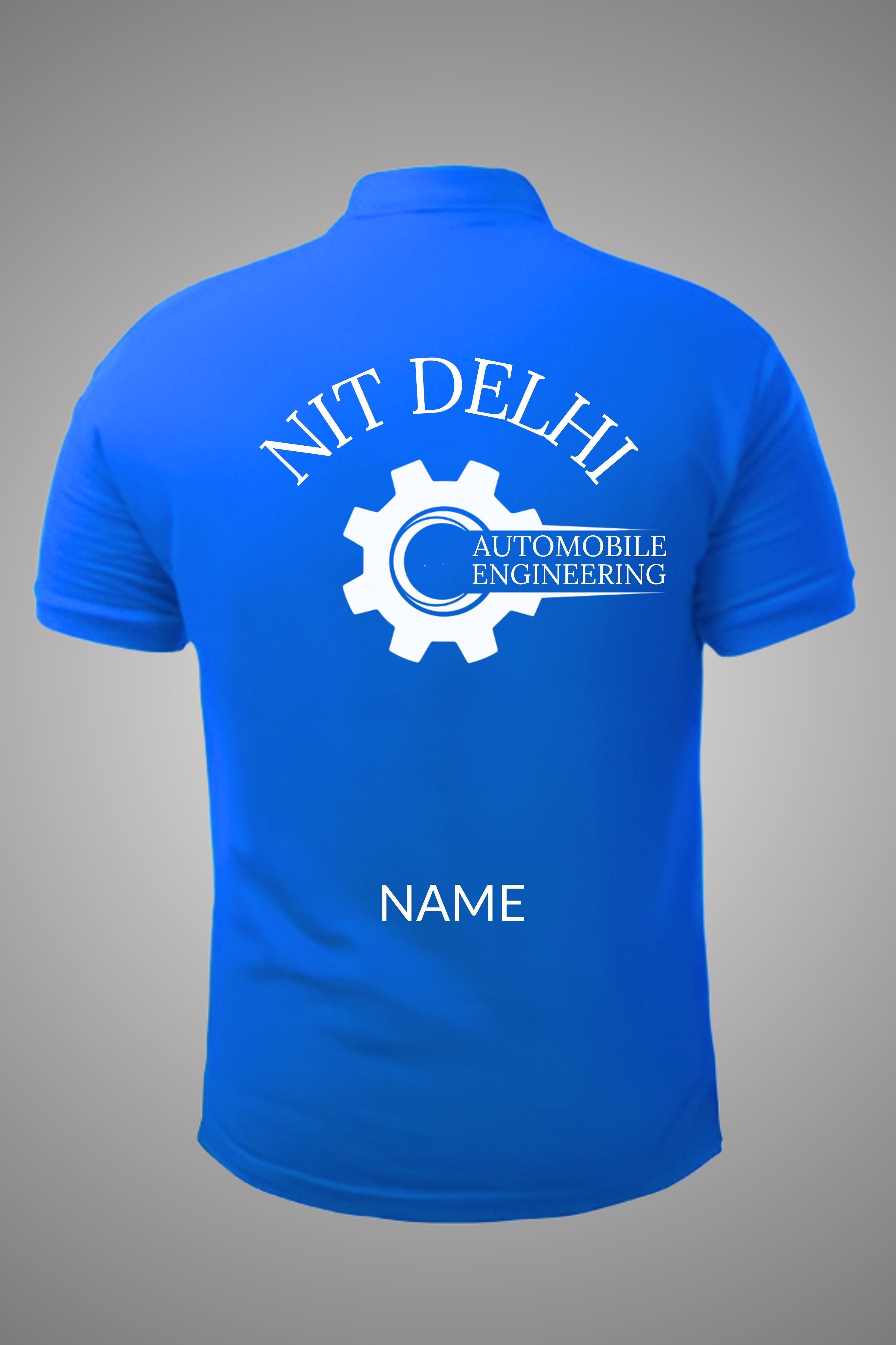 NIT Delhi Polo T-Shirt ( Automobile Engineering )