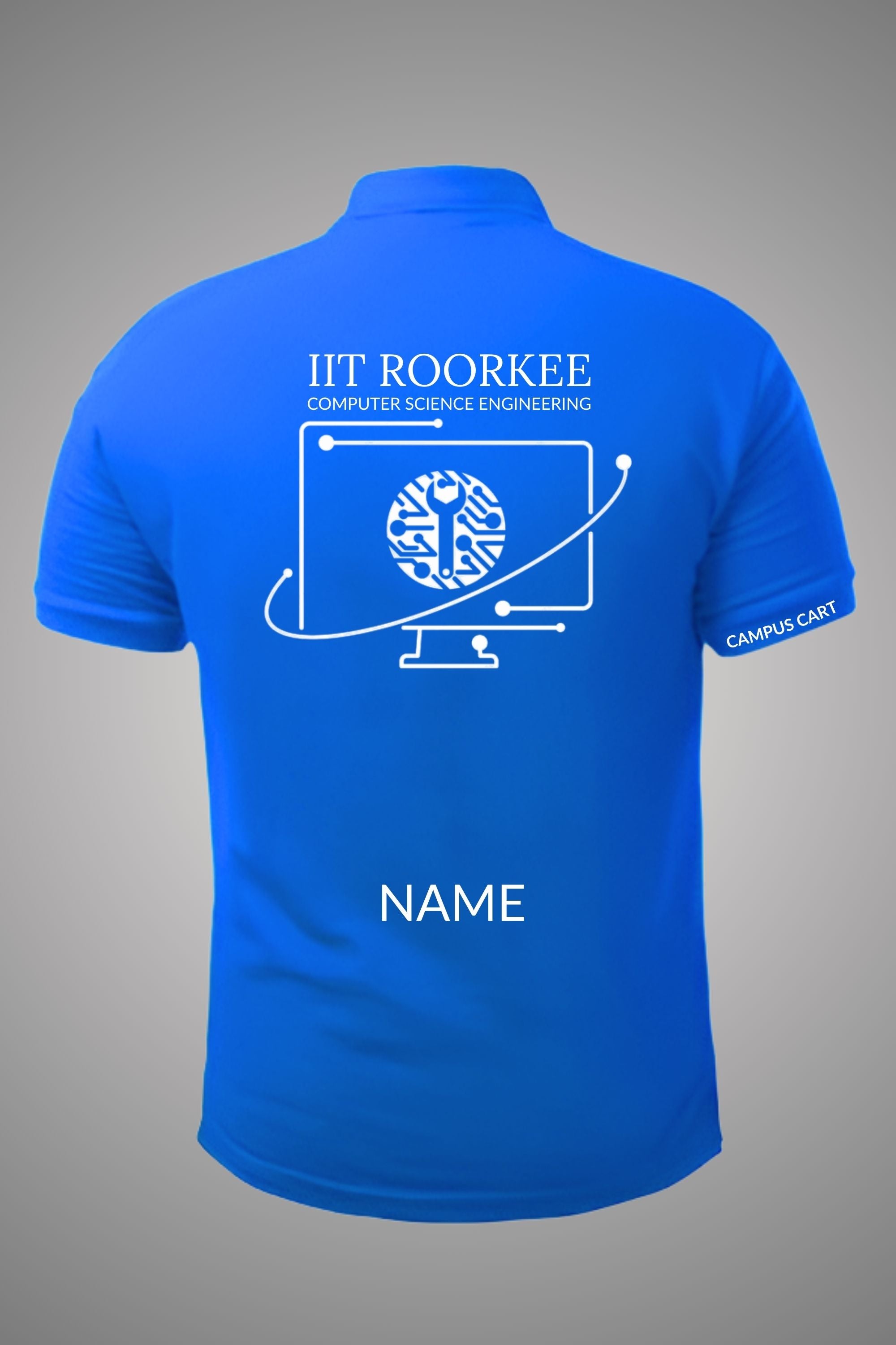 IIT Roorkee Polo T-Shirt (Computer Science Engineering)