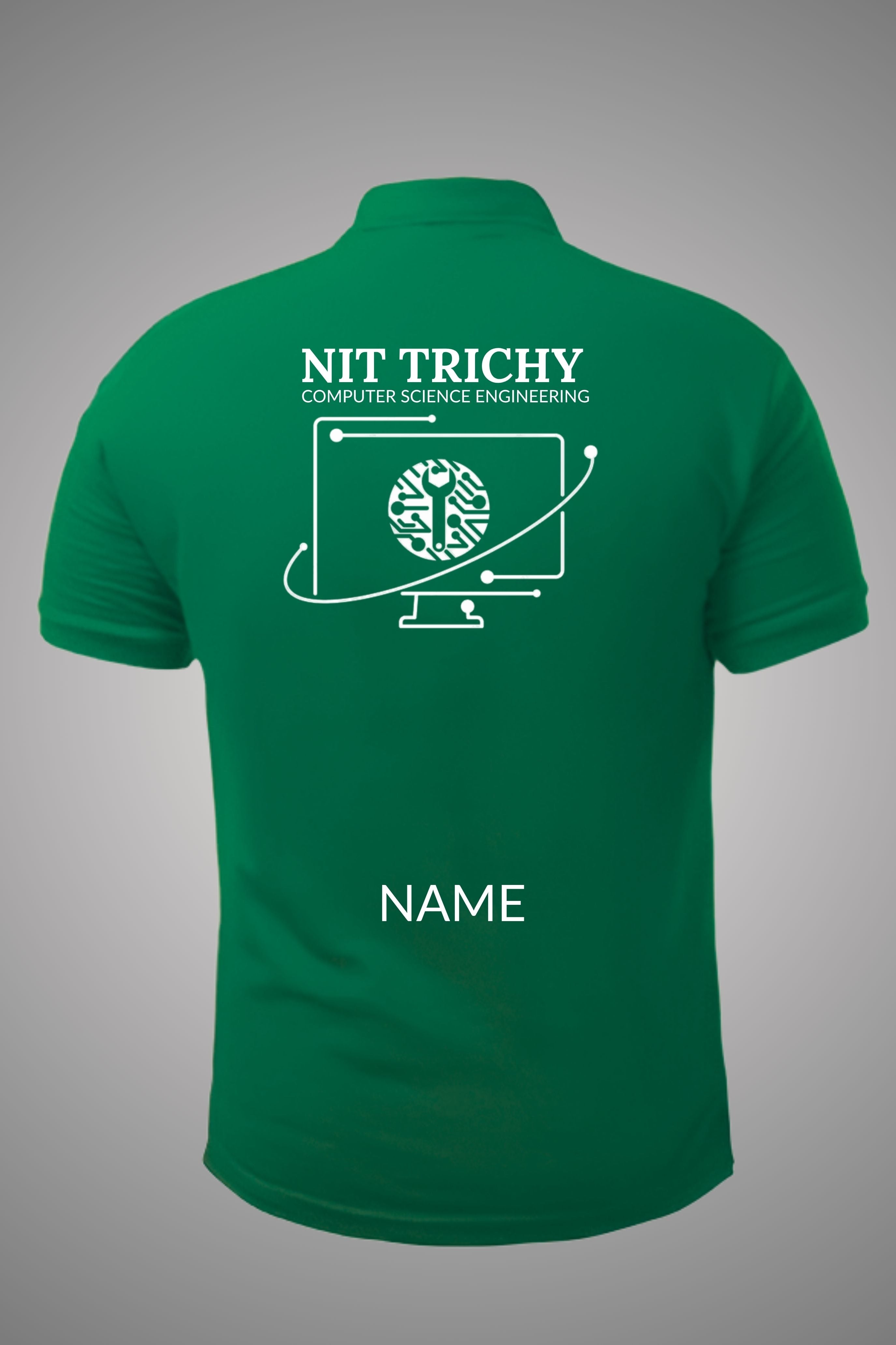 NIT Trichy Polo T-Shirt ( Computer Science Engineering )