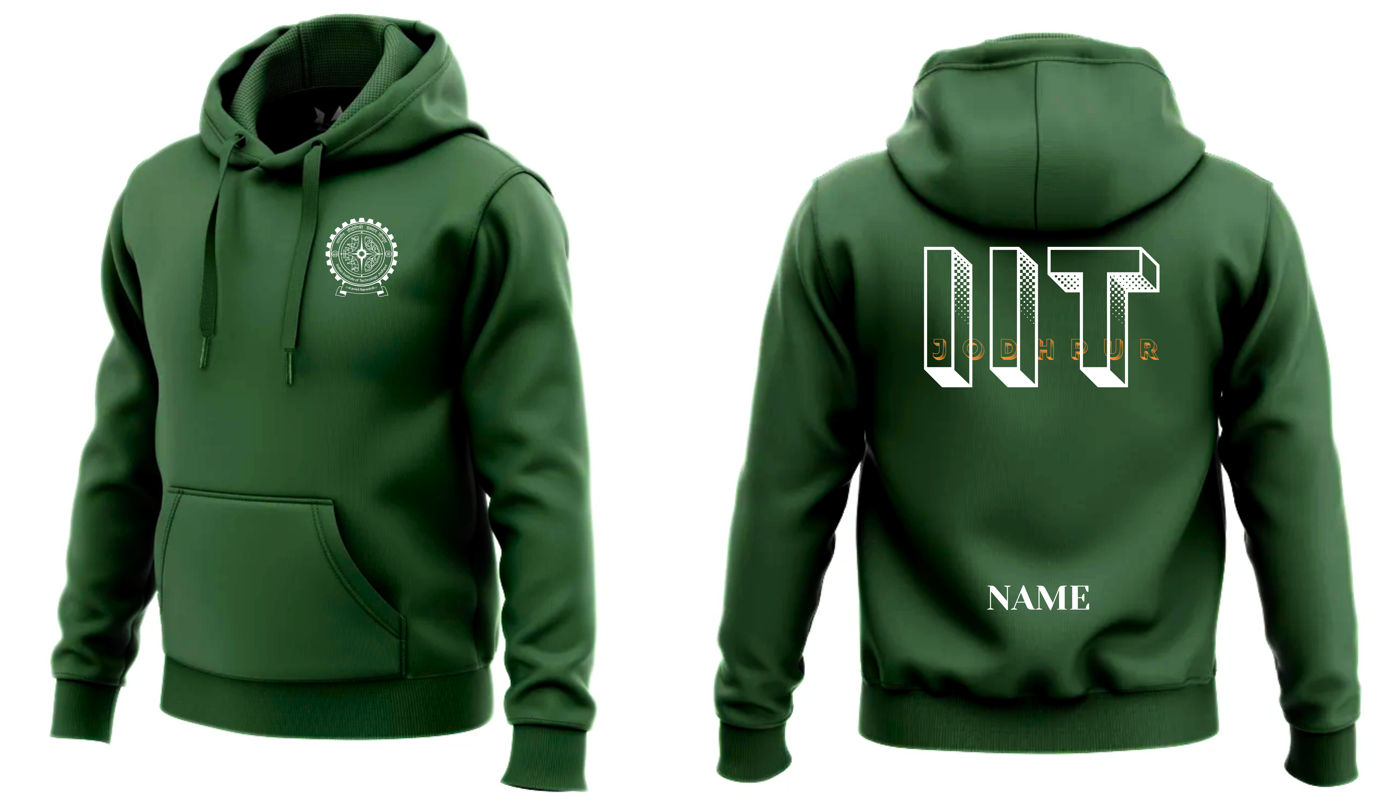 IIT JODHPUR Hoodies Classic Design 4 ( Ak Design)