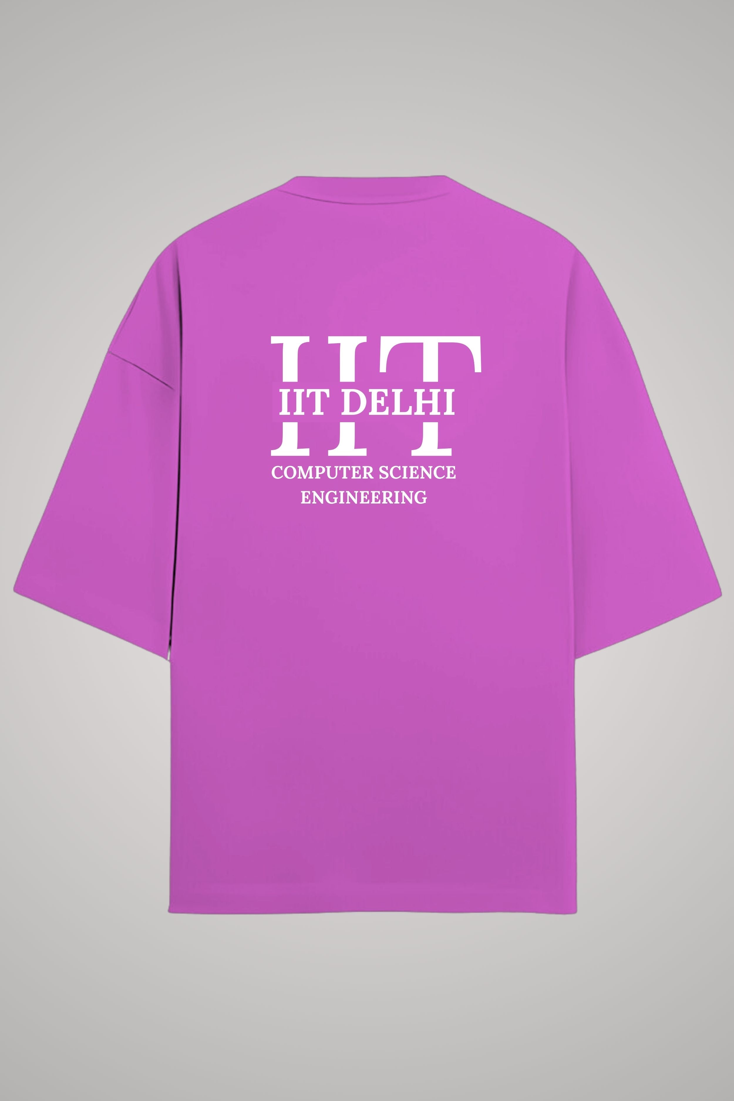 IIT Delhi Oversized T-Shirt (Computer Science Engineering)