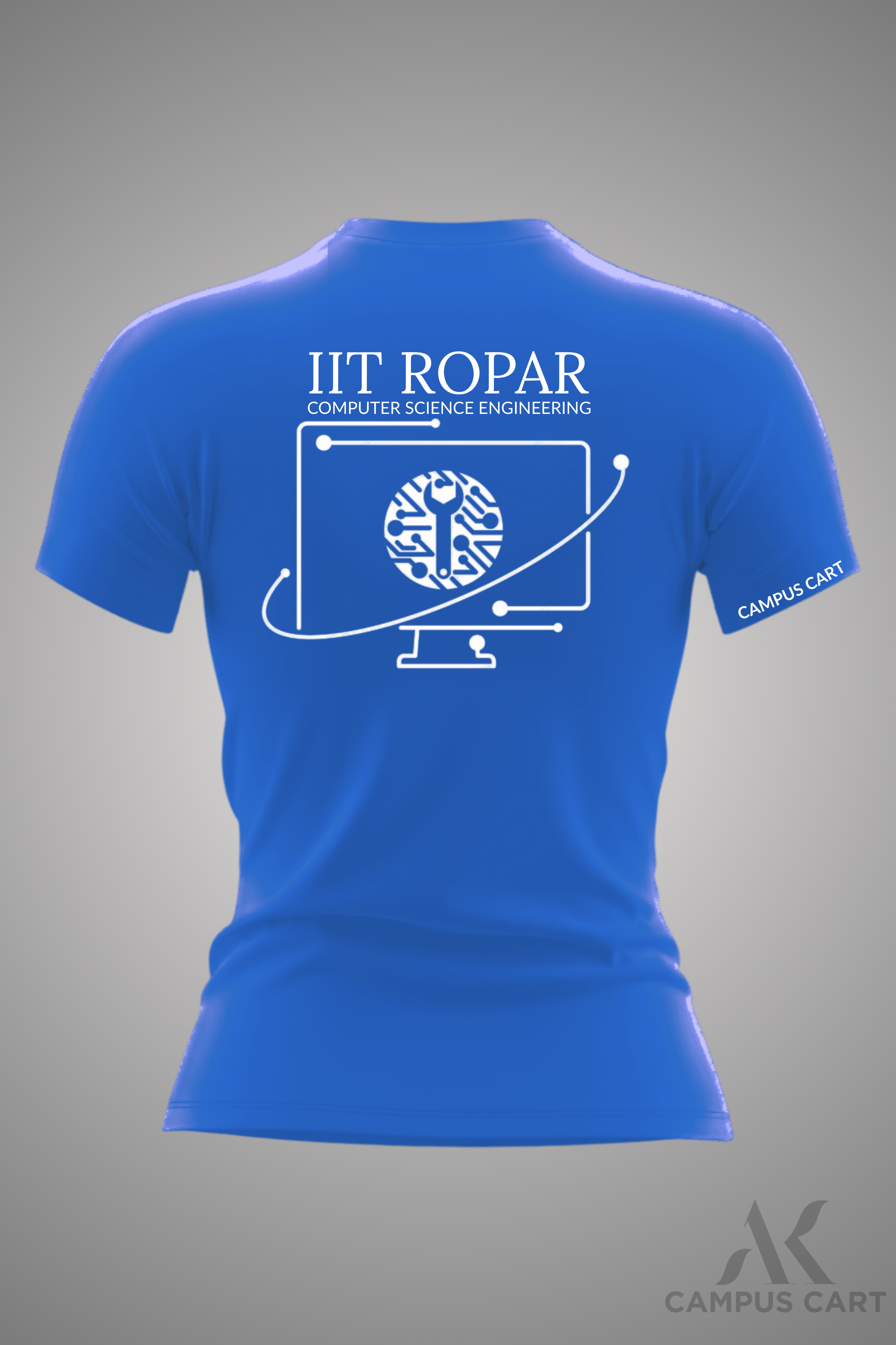 IIT Ropar Normal T-Shirt For Girls( Computer Science Engineering )