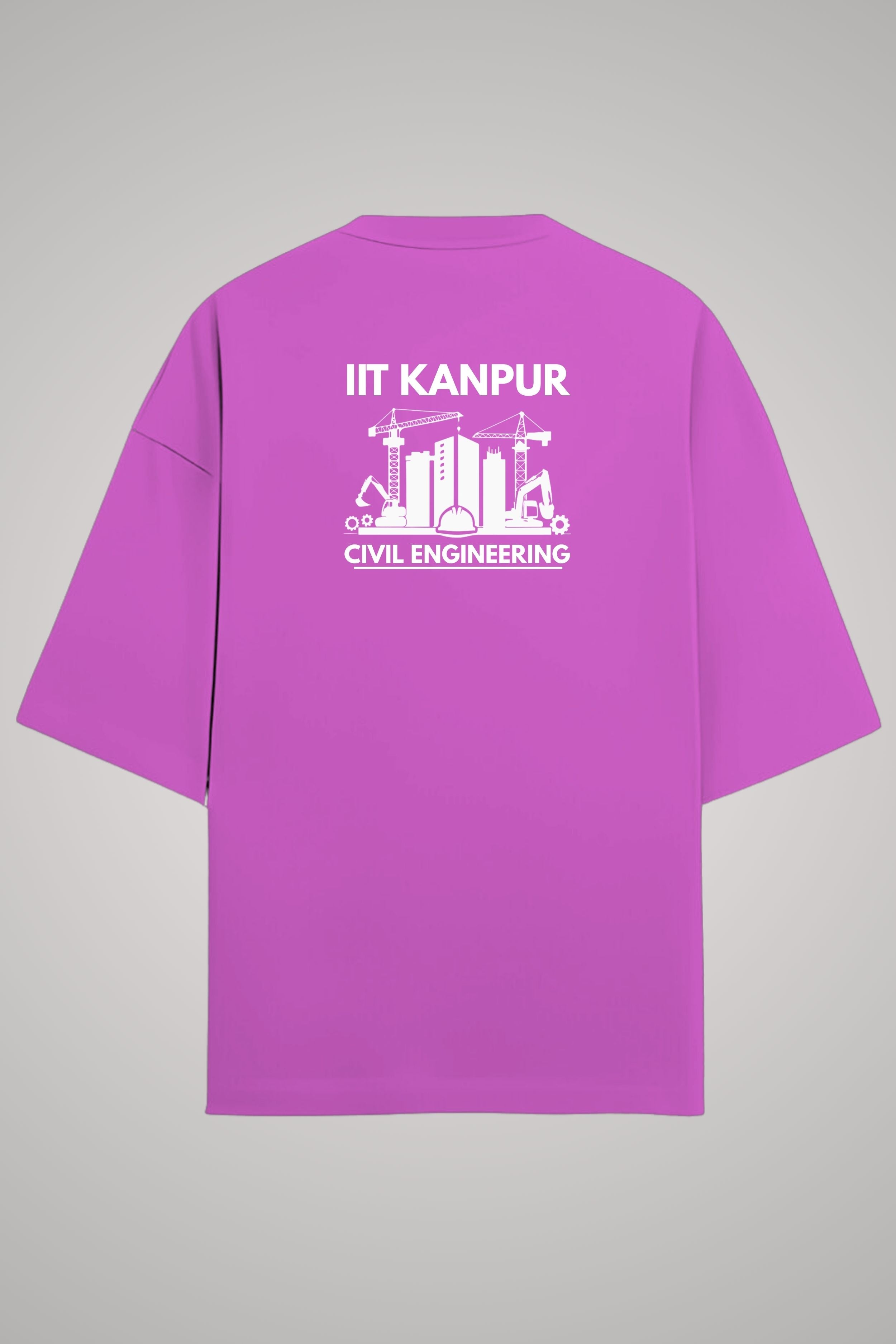 IIT kanpur Oversized T-Shirt (Civil Engineering)