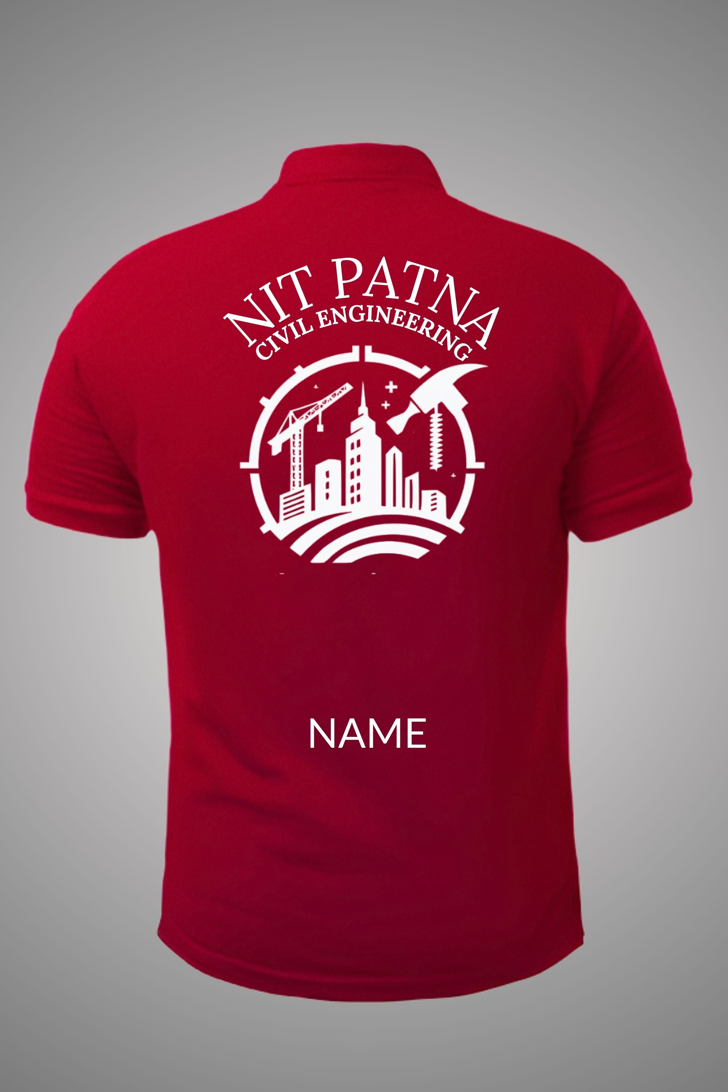 NIT Patna Polo T-Shirt ( Civil Engineering )