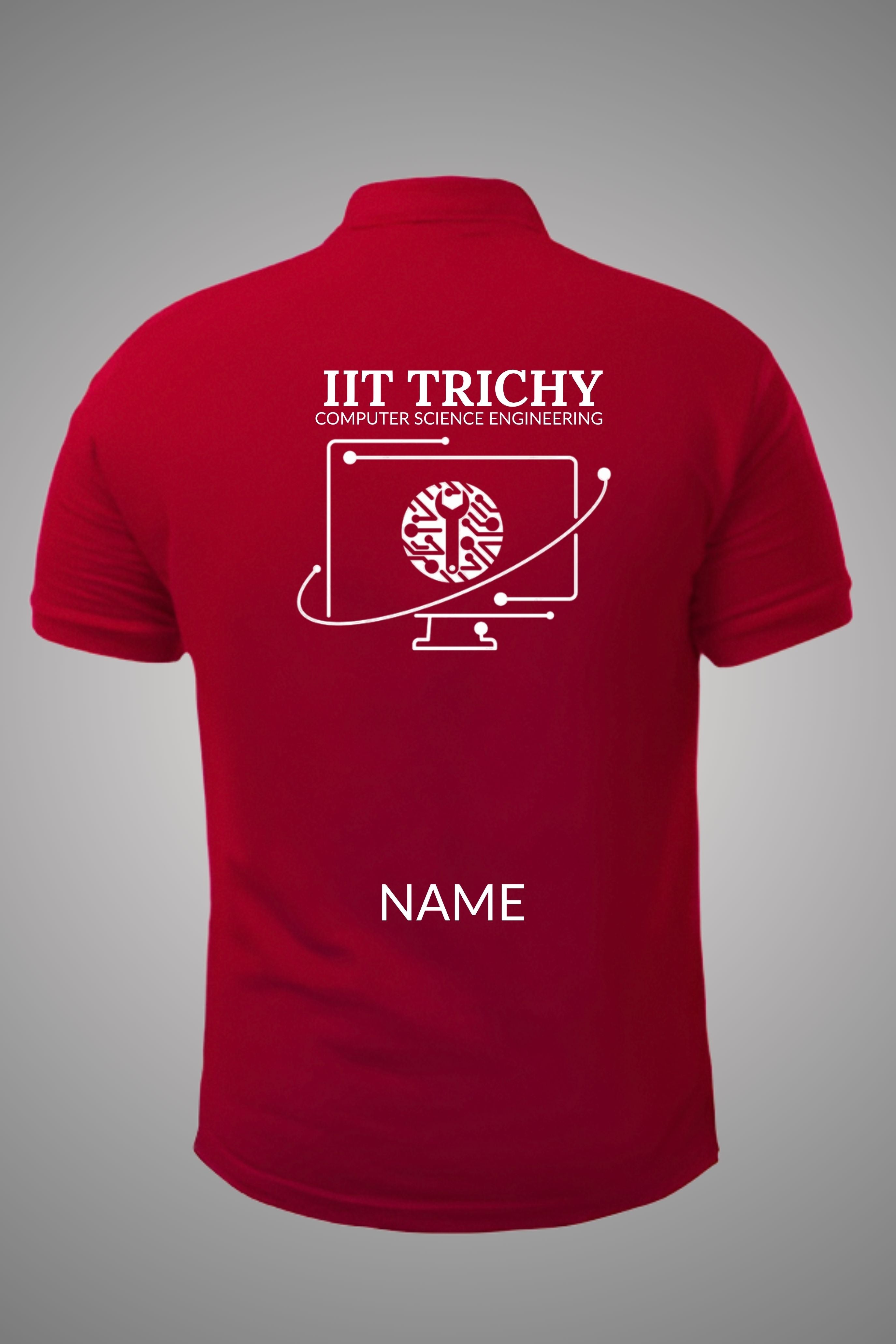 NIT Trichy Polo T-Shirt ( Computer Science Engineering )