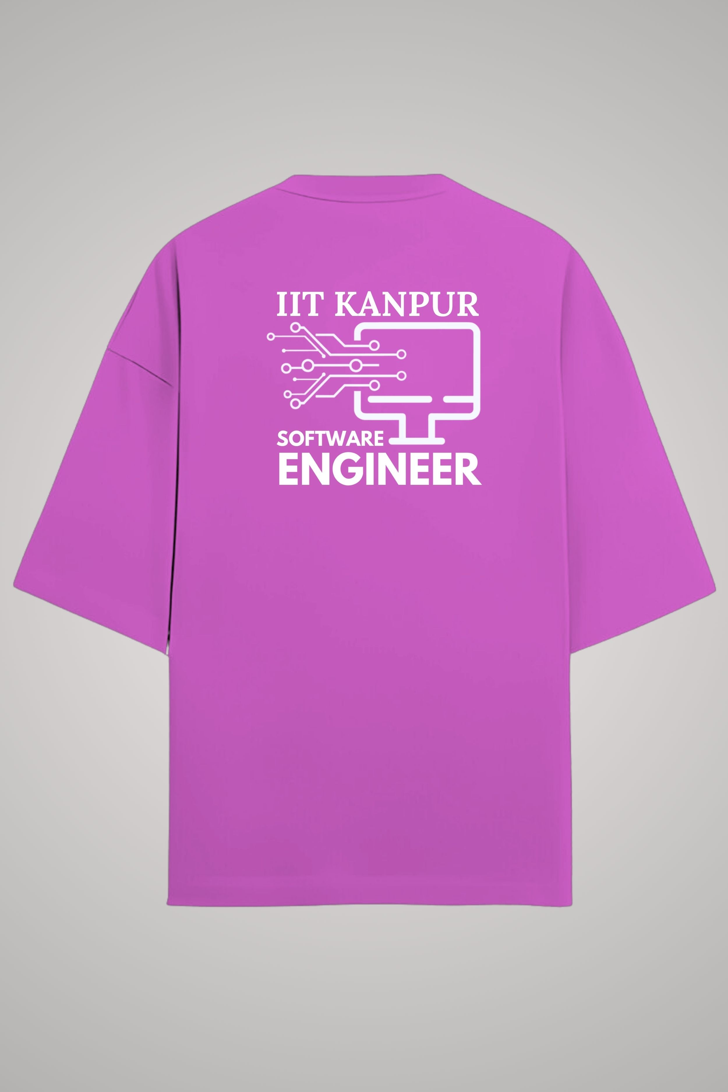 IIT kanpur Oversized T-Shirt (Software Engineering)