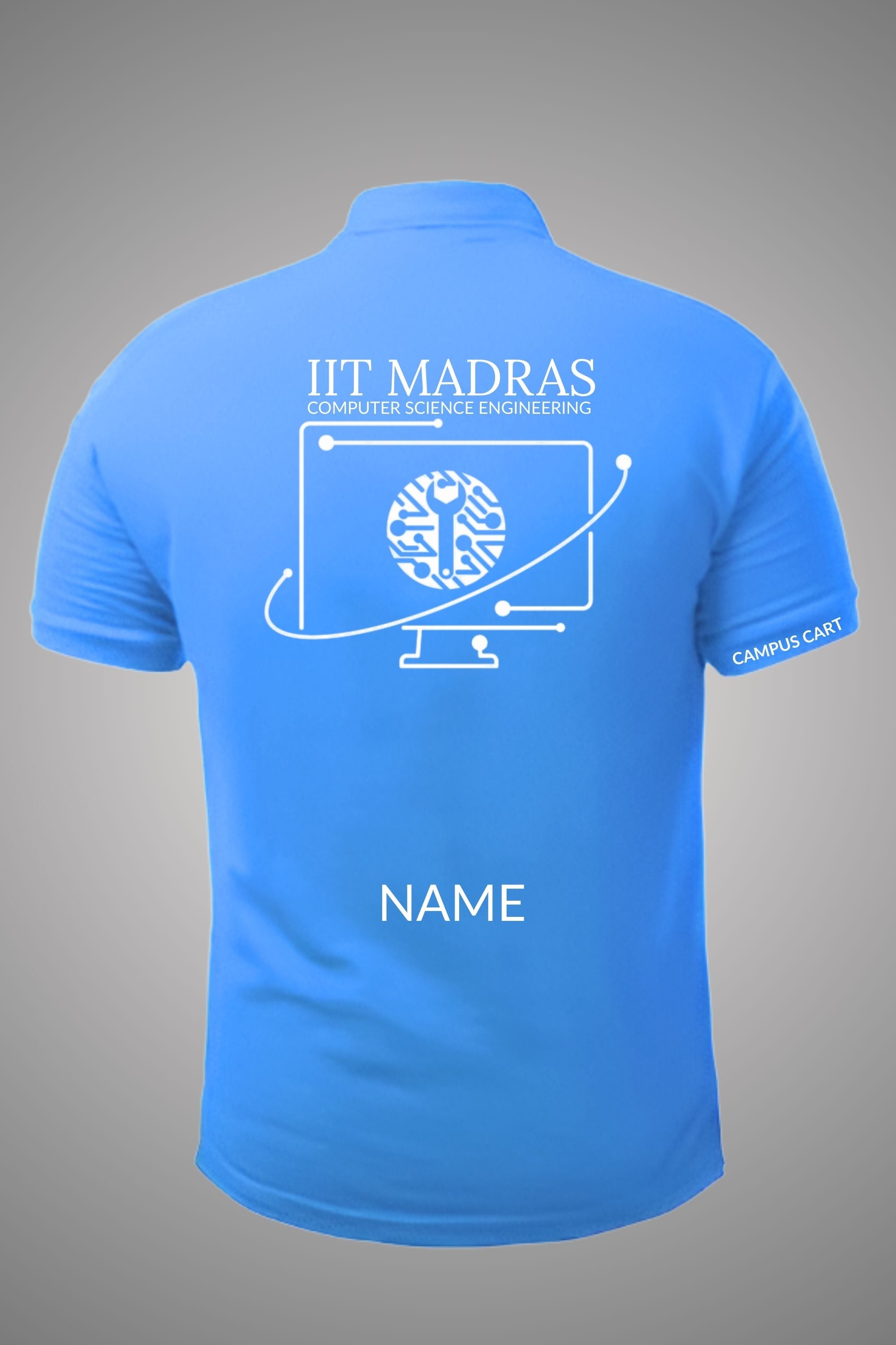 IIT Madras Polo T-Shirt (Computer Science Engineering)