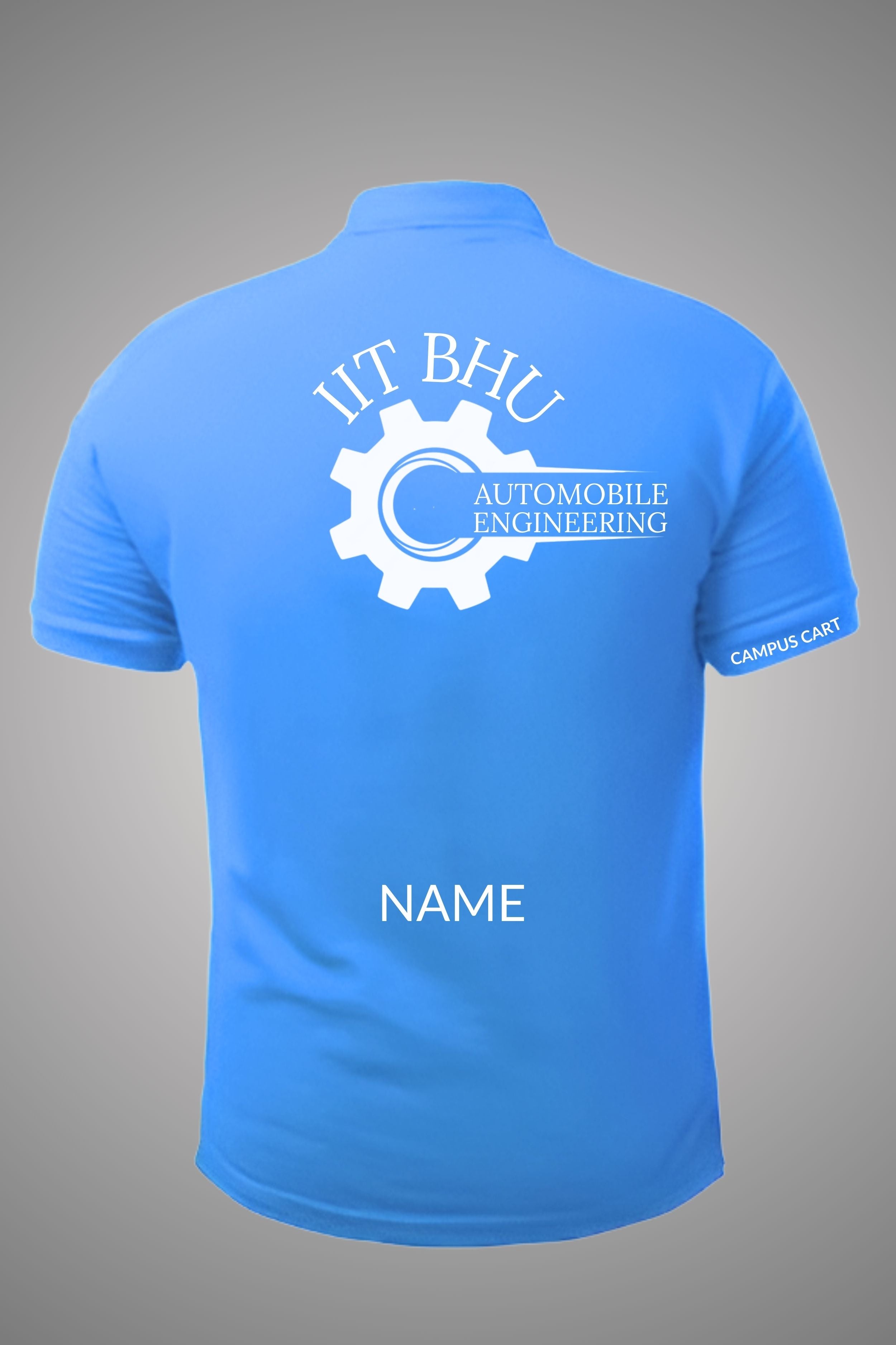 IIT BHU Polo T-Shirt (Automobile Engineering)