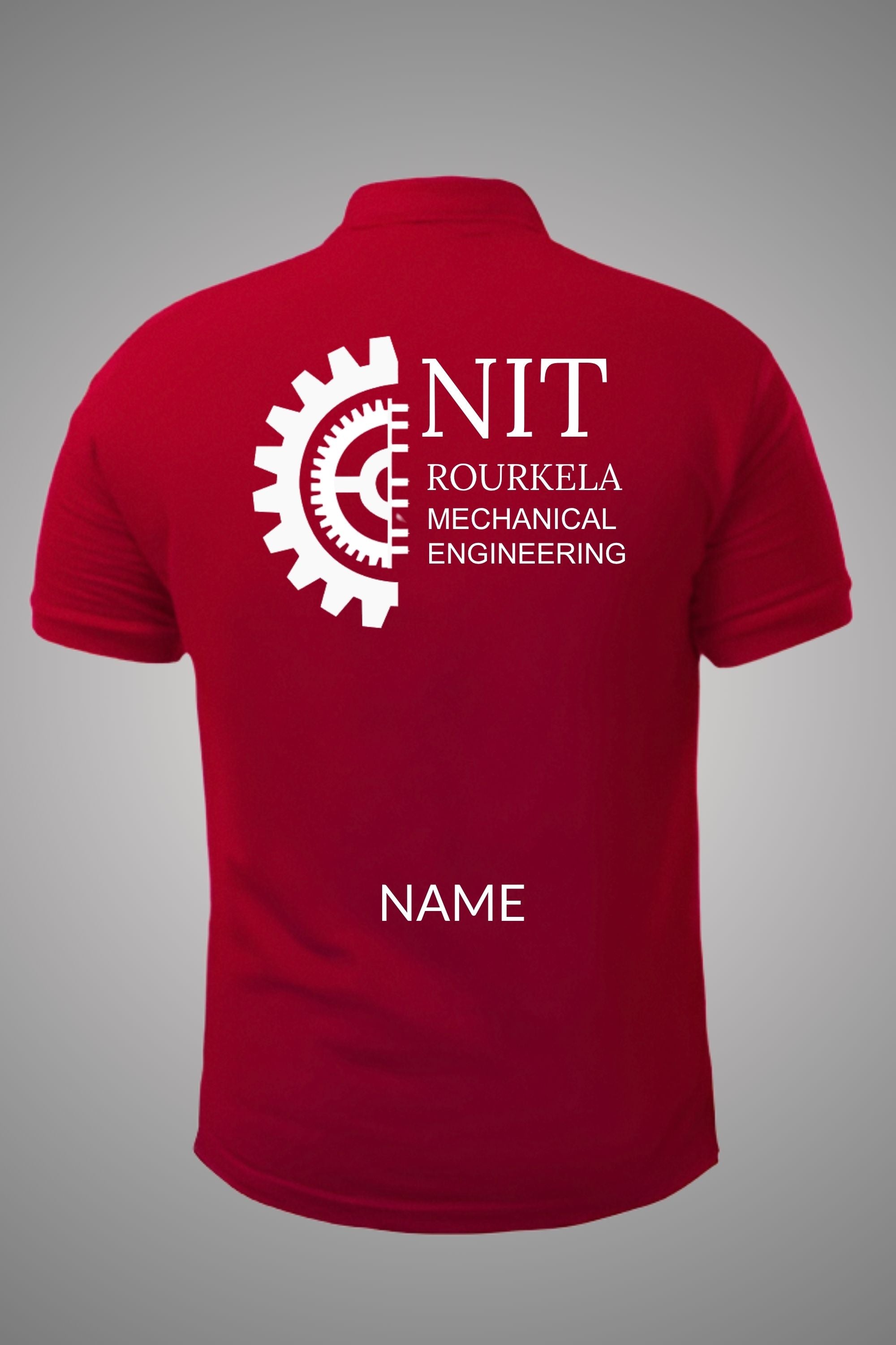 NIT Rourkela Polo T-Shirt ( Mechanical Engineering )