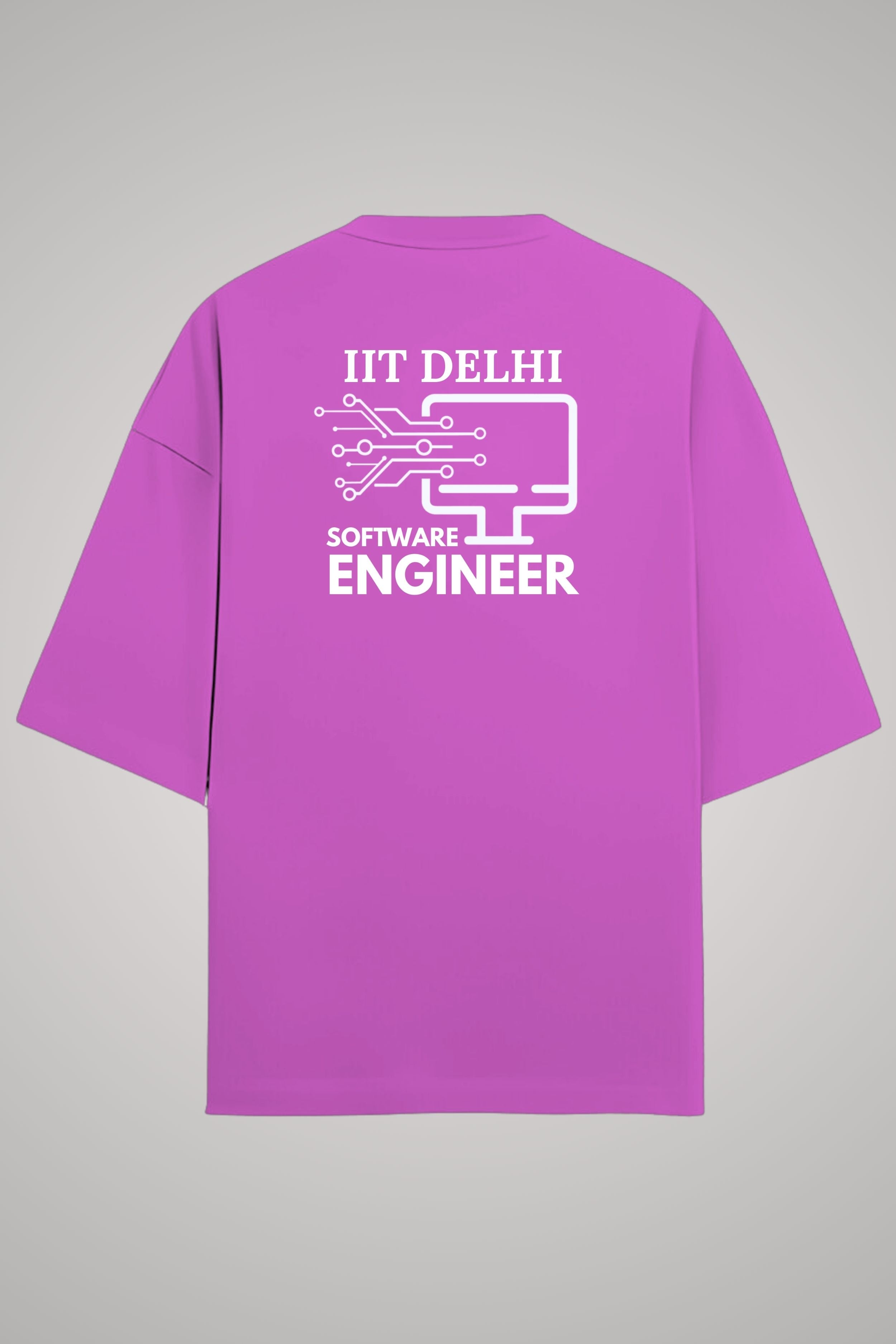 IIT Delhi Oversized T-Shirt (Software Engineering)