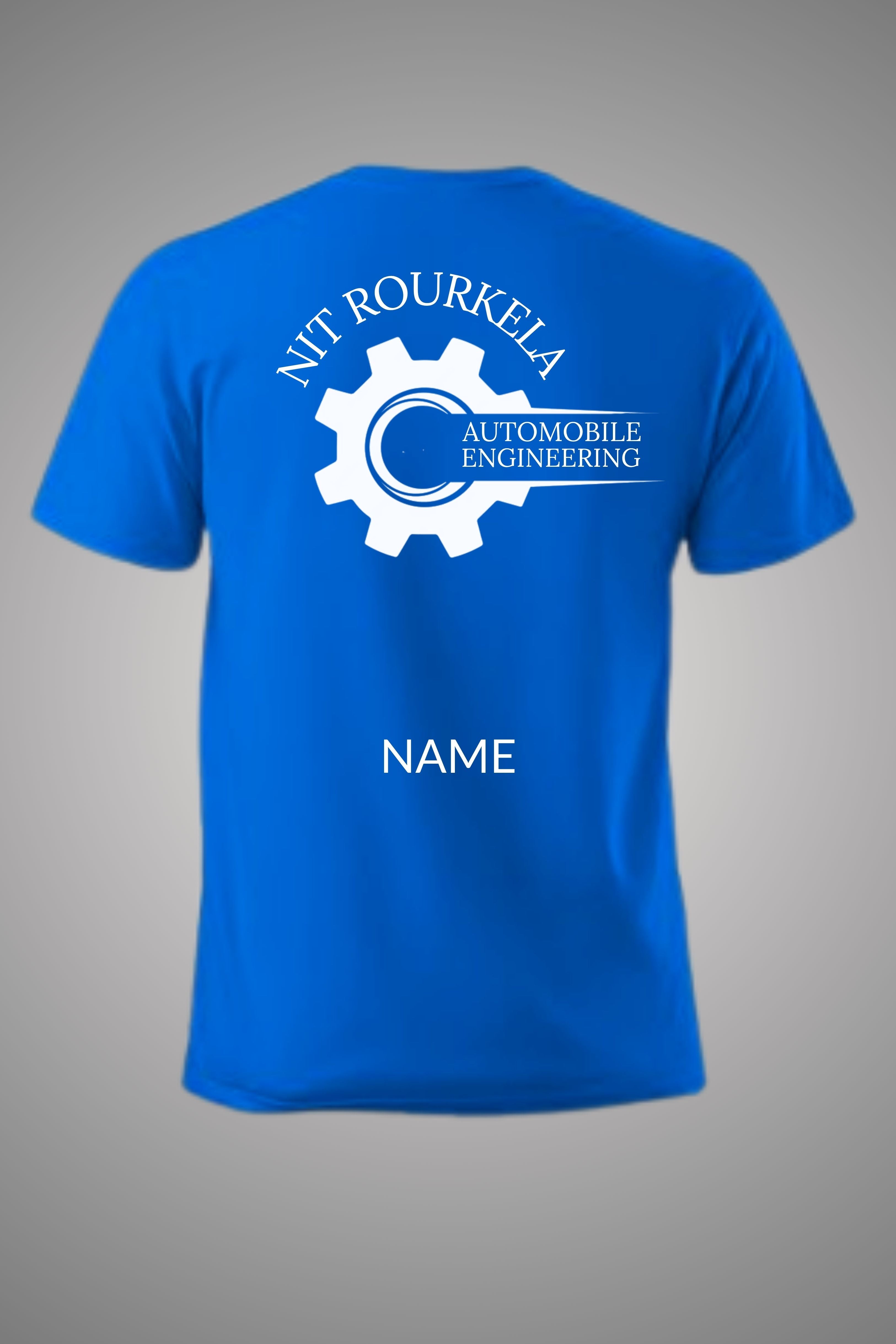 NIT Rourkela Round Nek T-Shirt ( Automobile Engineering )