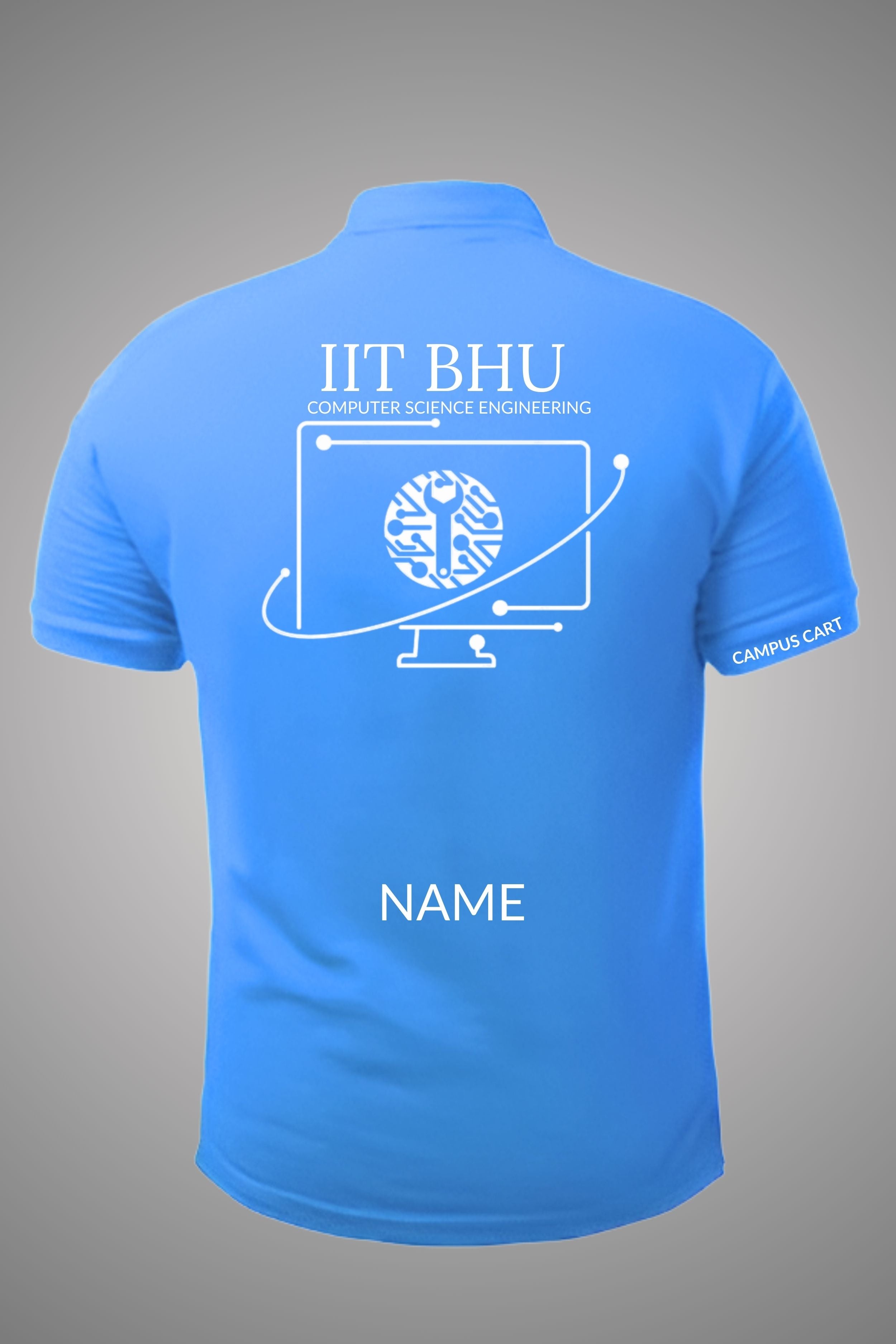 IIT BHU Polo T-Shirt (Computer Science Engineering)