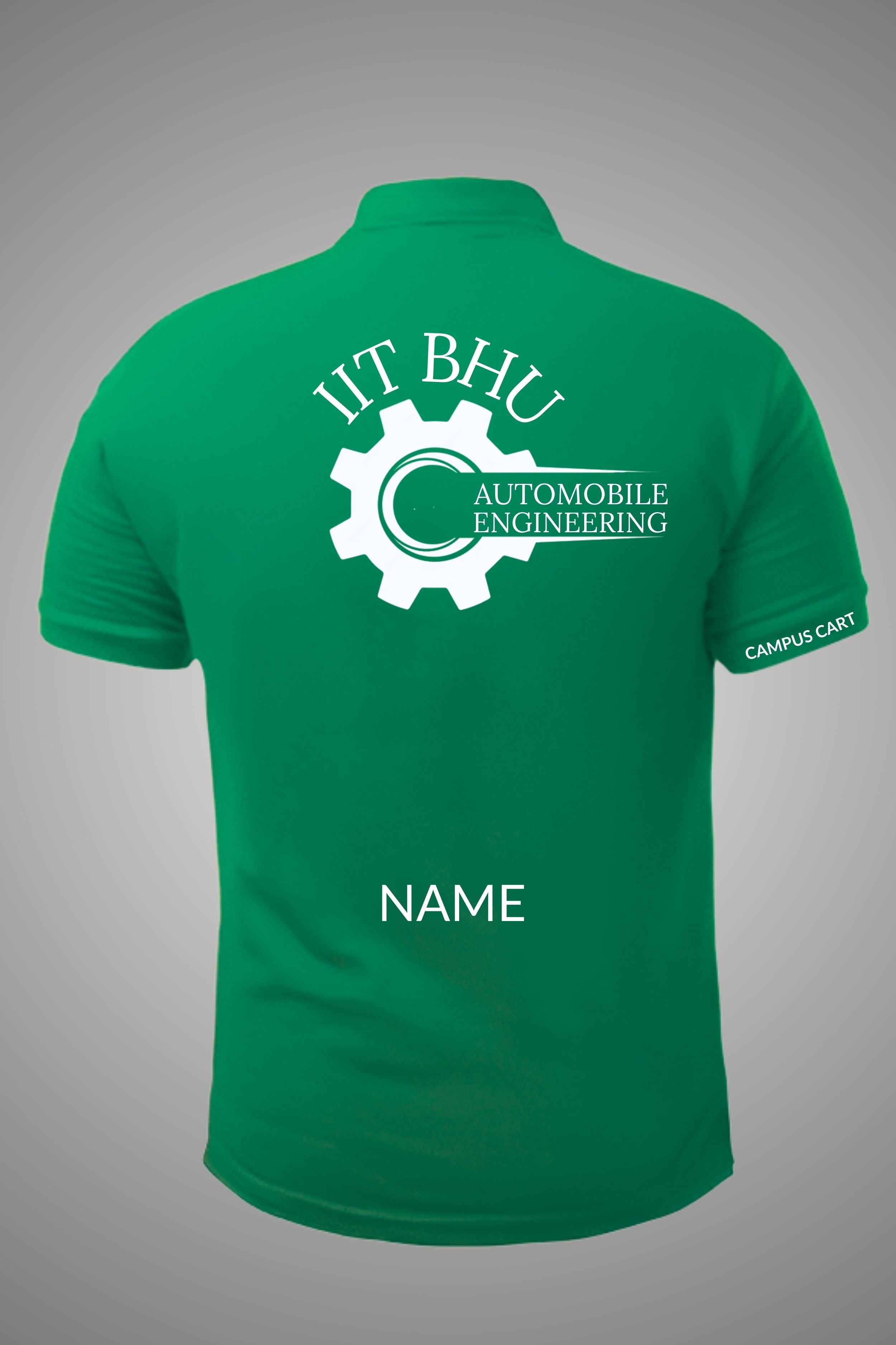 IIT BHU Polo T-Shirt (Automobile Engineering)
