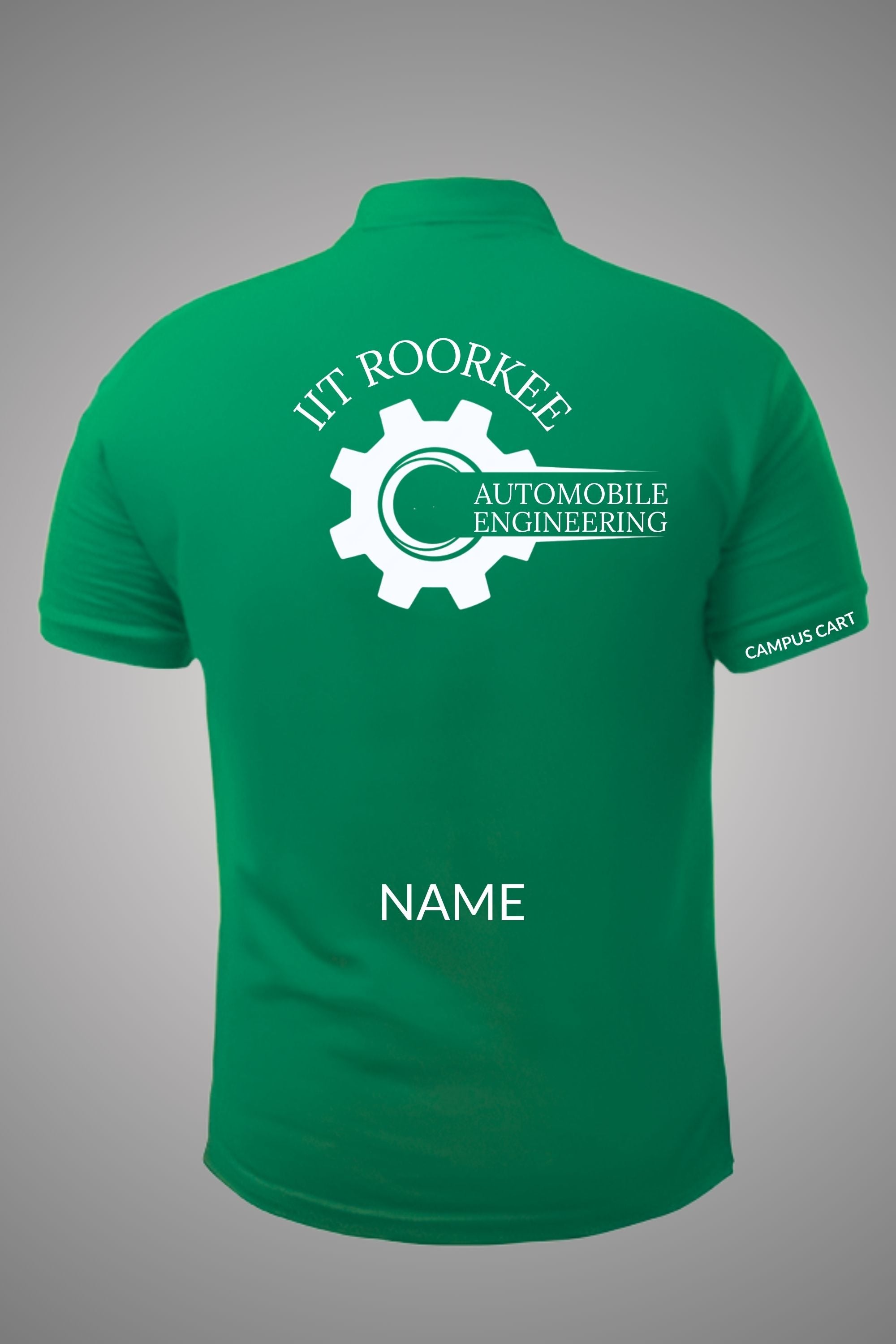 IIT Roorkee Polo T-Shirt (Automobile Engineering)