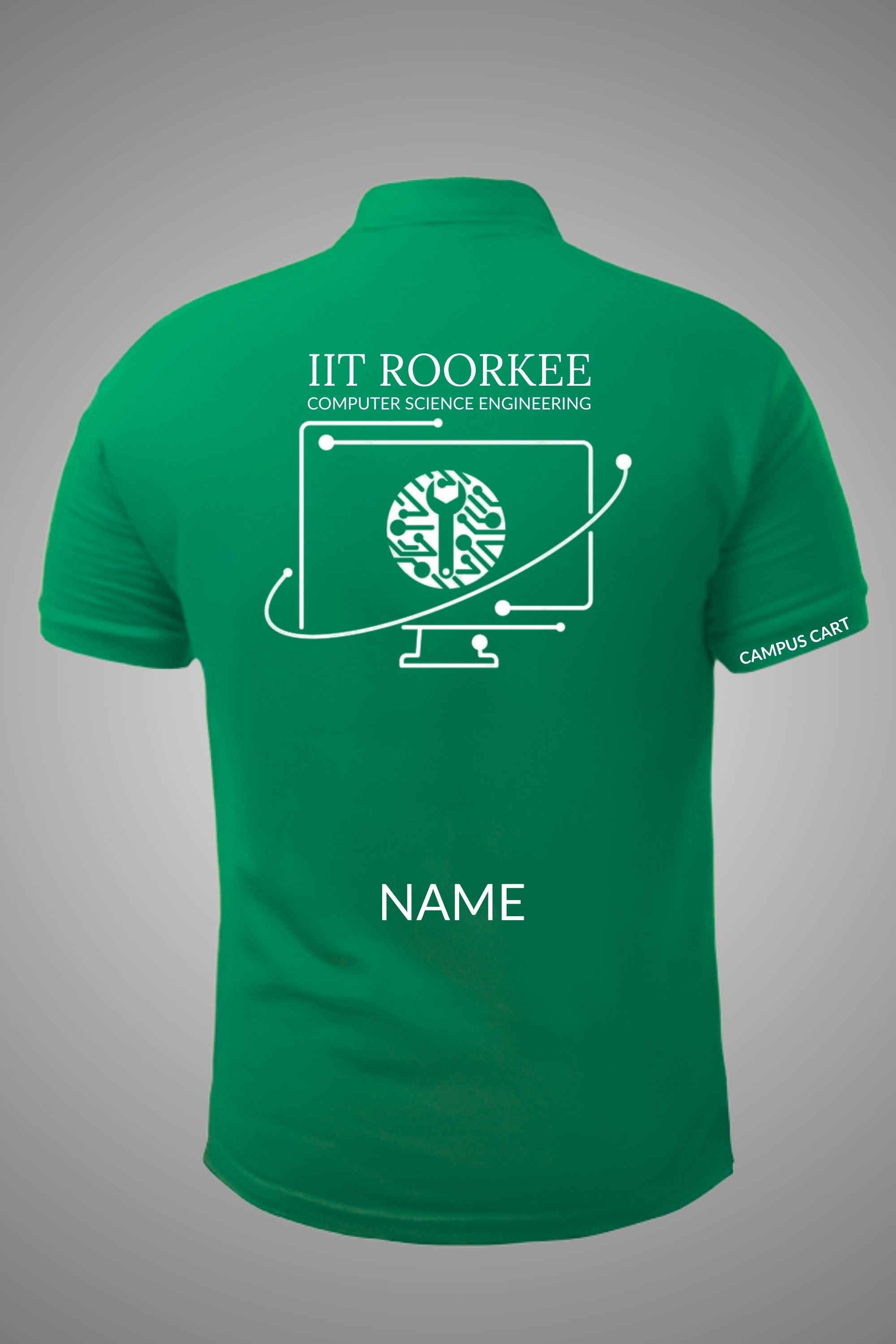 IIT Roorkee Polo T-Shirt (Computer Science Engineering)