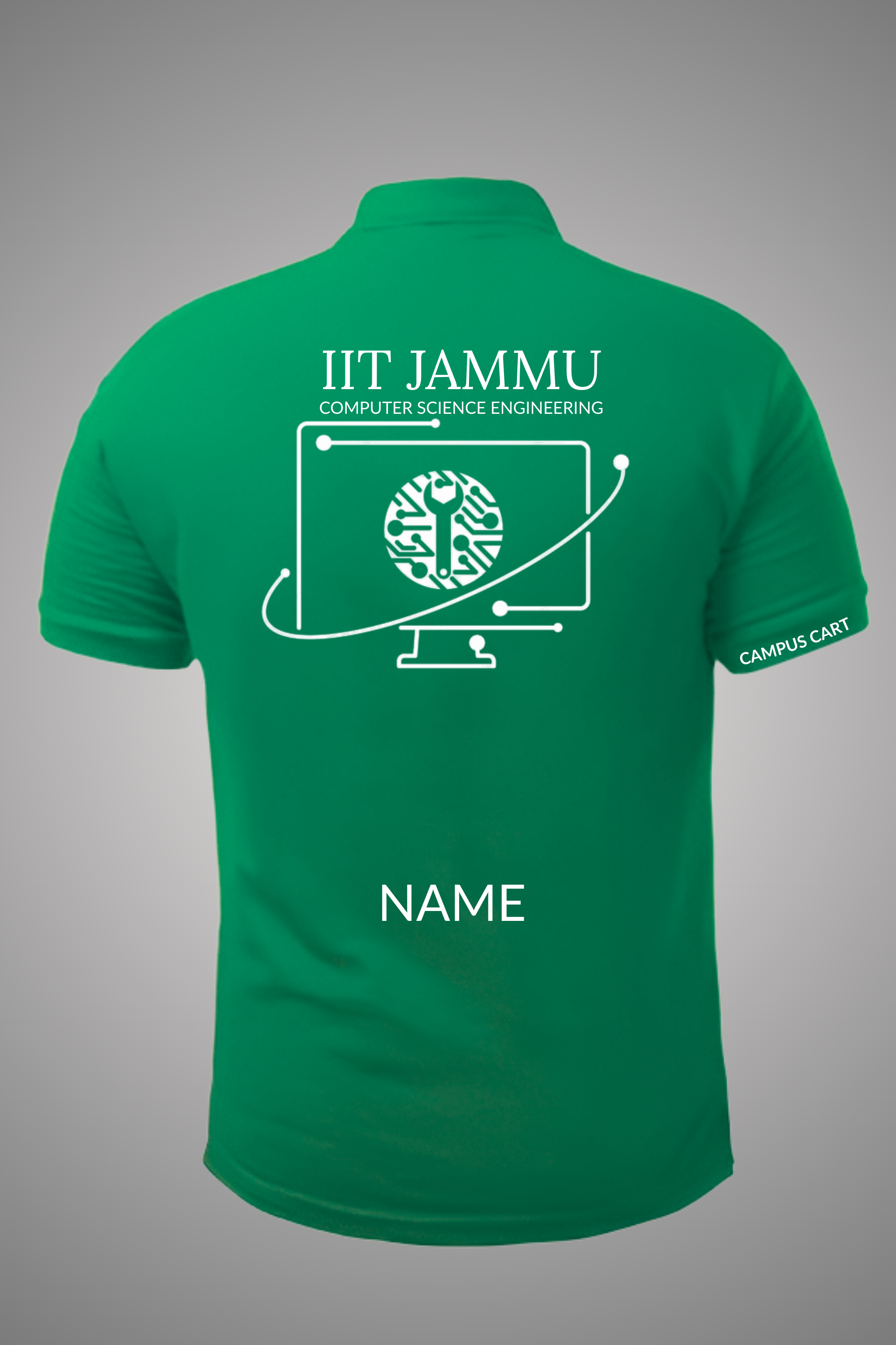 IIT Jammu Polo T-Shirt (Computer Science Engineering)