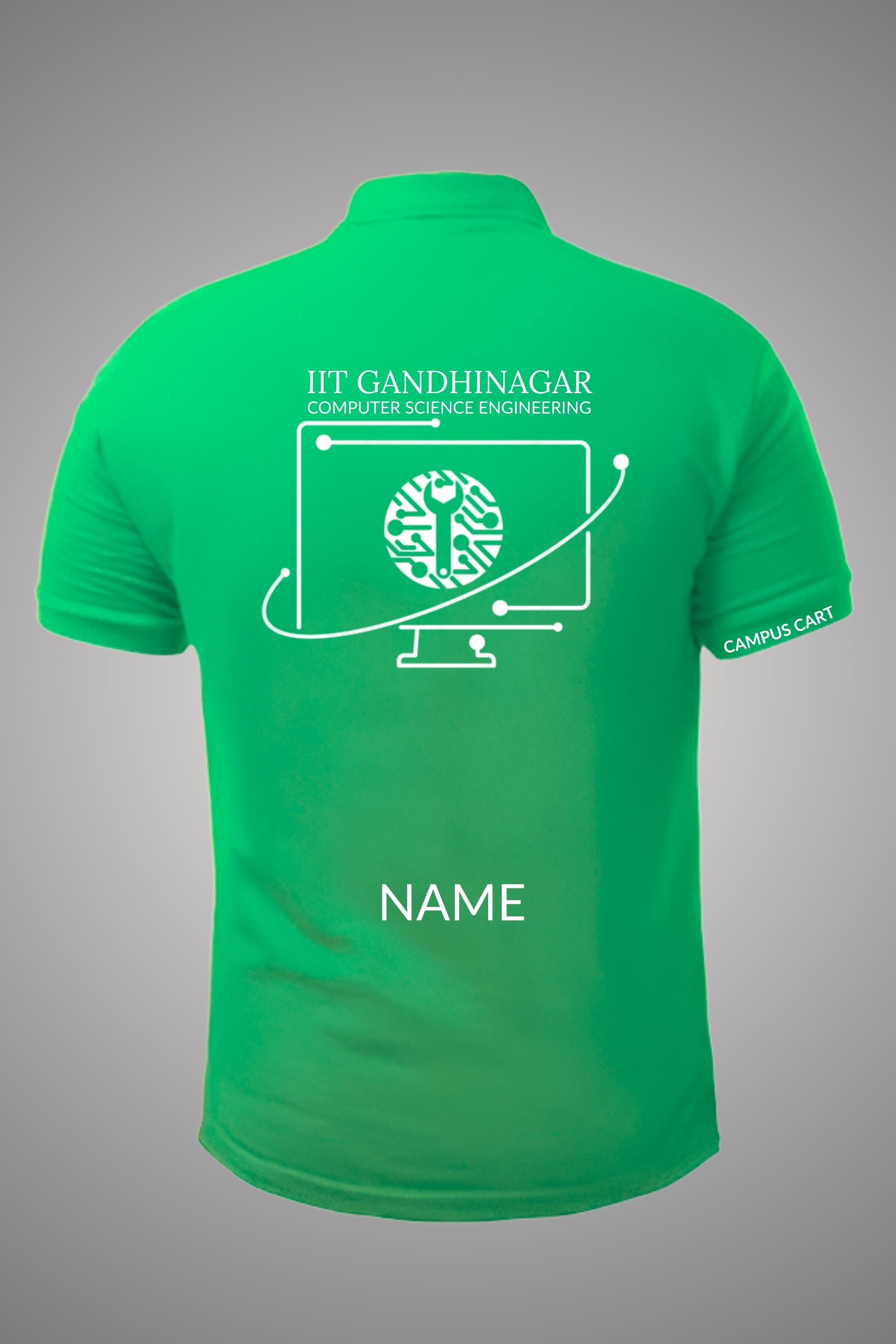 IIT Gandhinagar Polo T-Shirt (Computer Science Engineering)