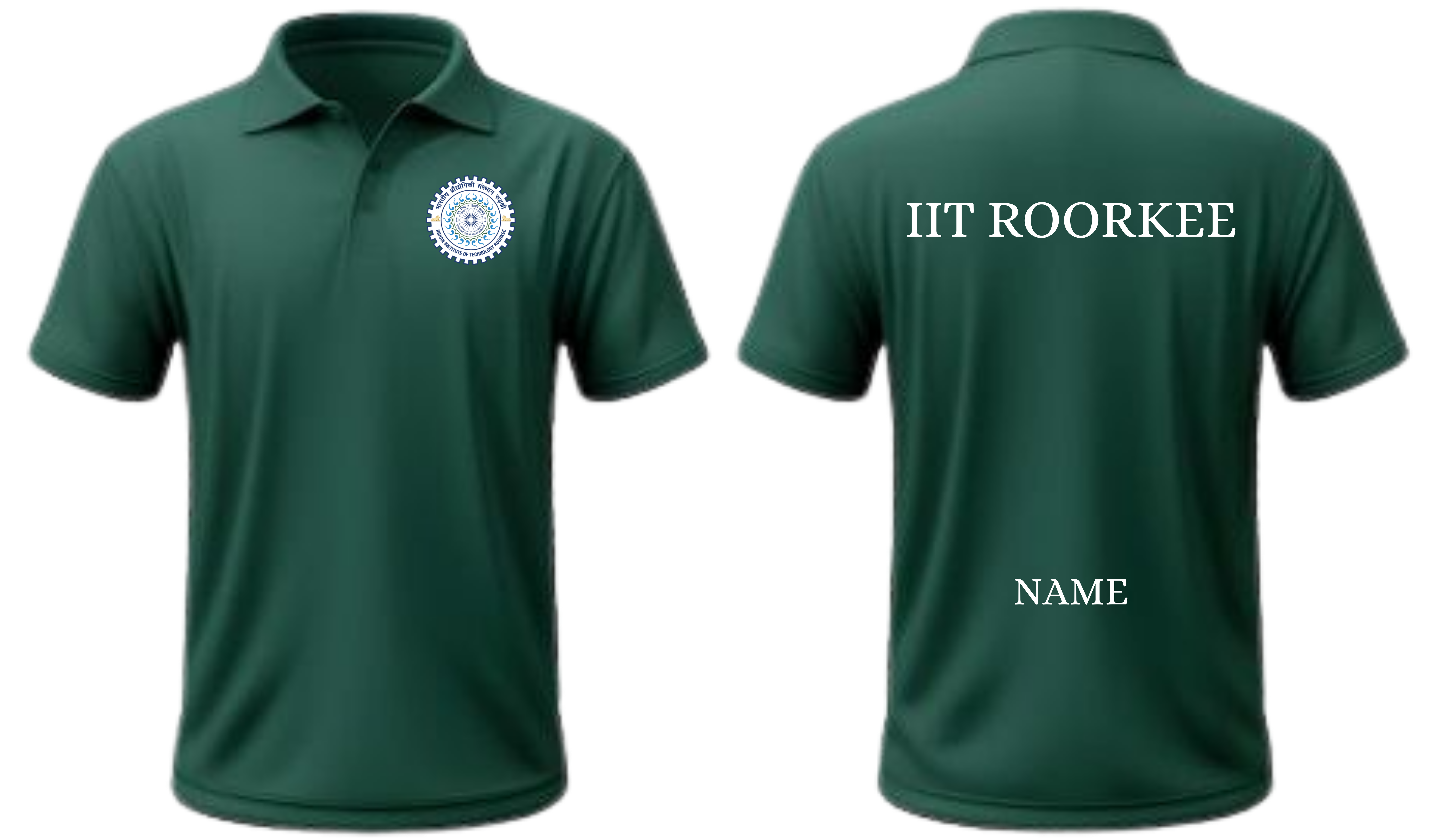 IIT Roorkee Polo T-SHIRT CLASSIC Design