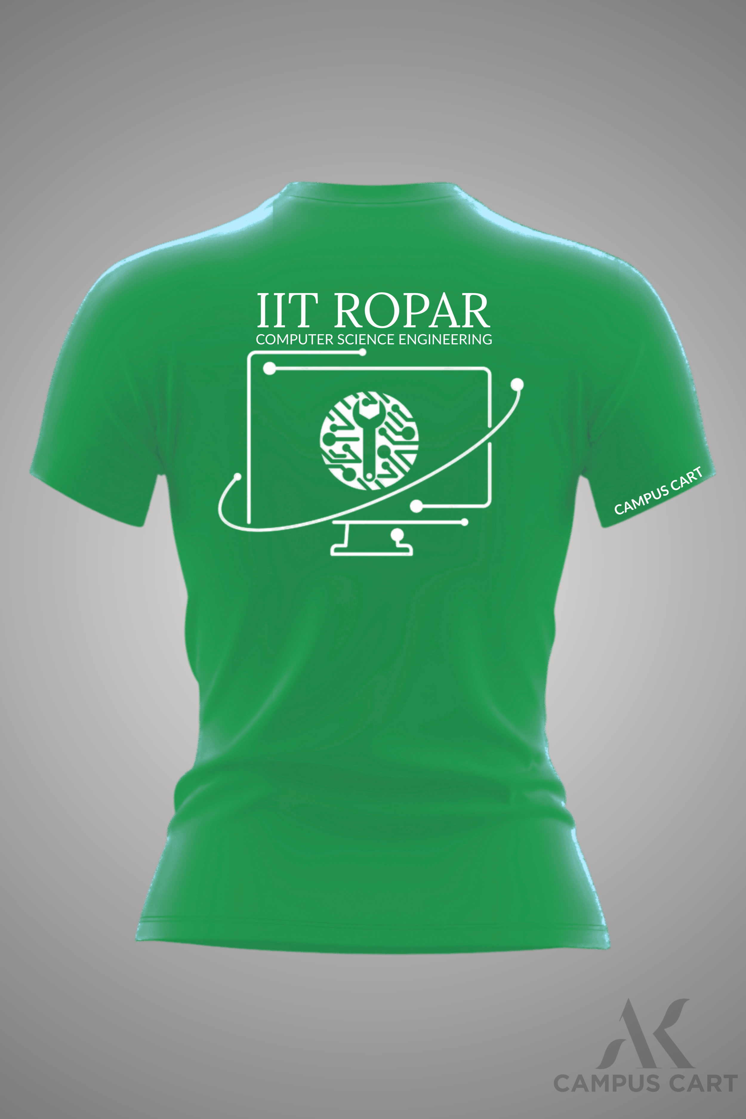 IIT Ropar Normal T-Shirt For Girls( Computer Science Engineering )
