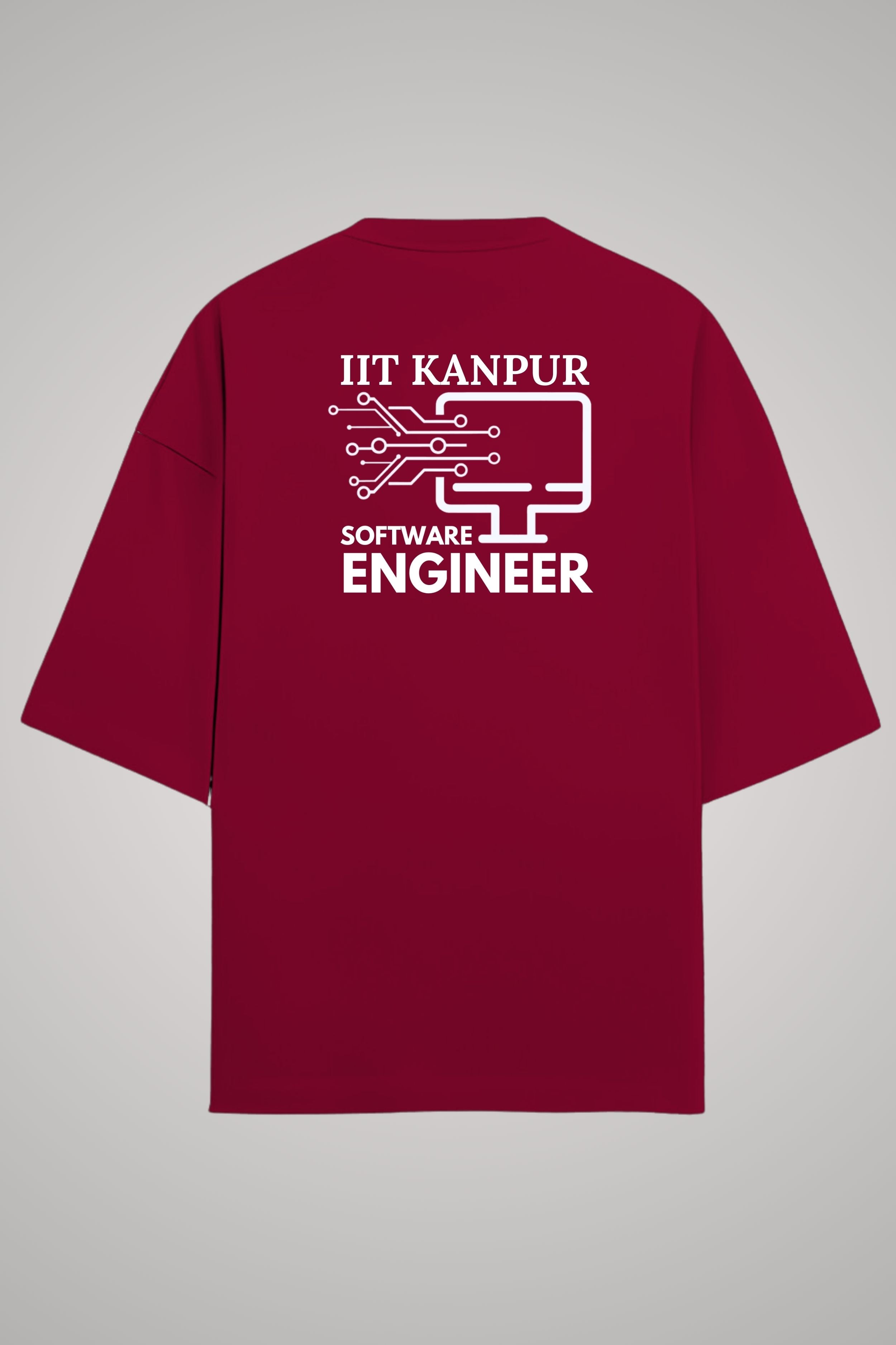 IIT kanpur Oversized T-Shirt (Software Engineering)