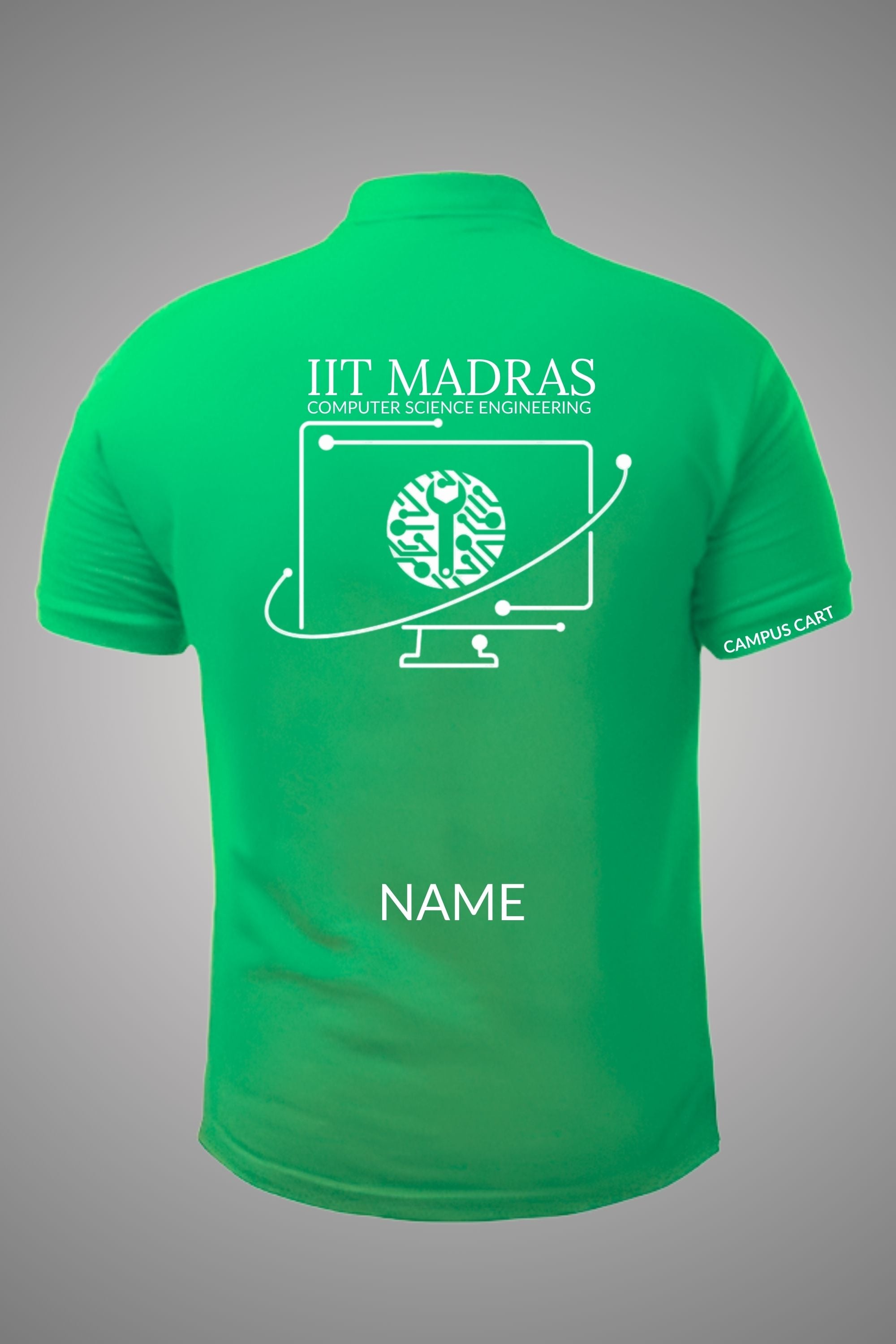 IIT Madras Polo T-Shirt (Computer Science Engineering)