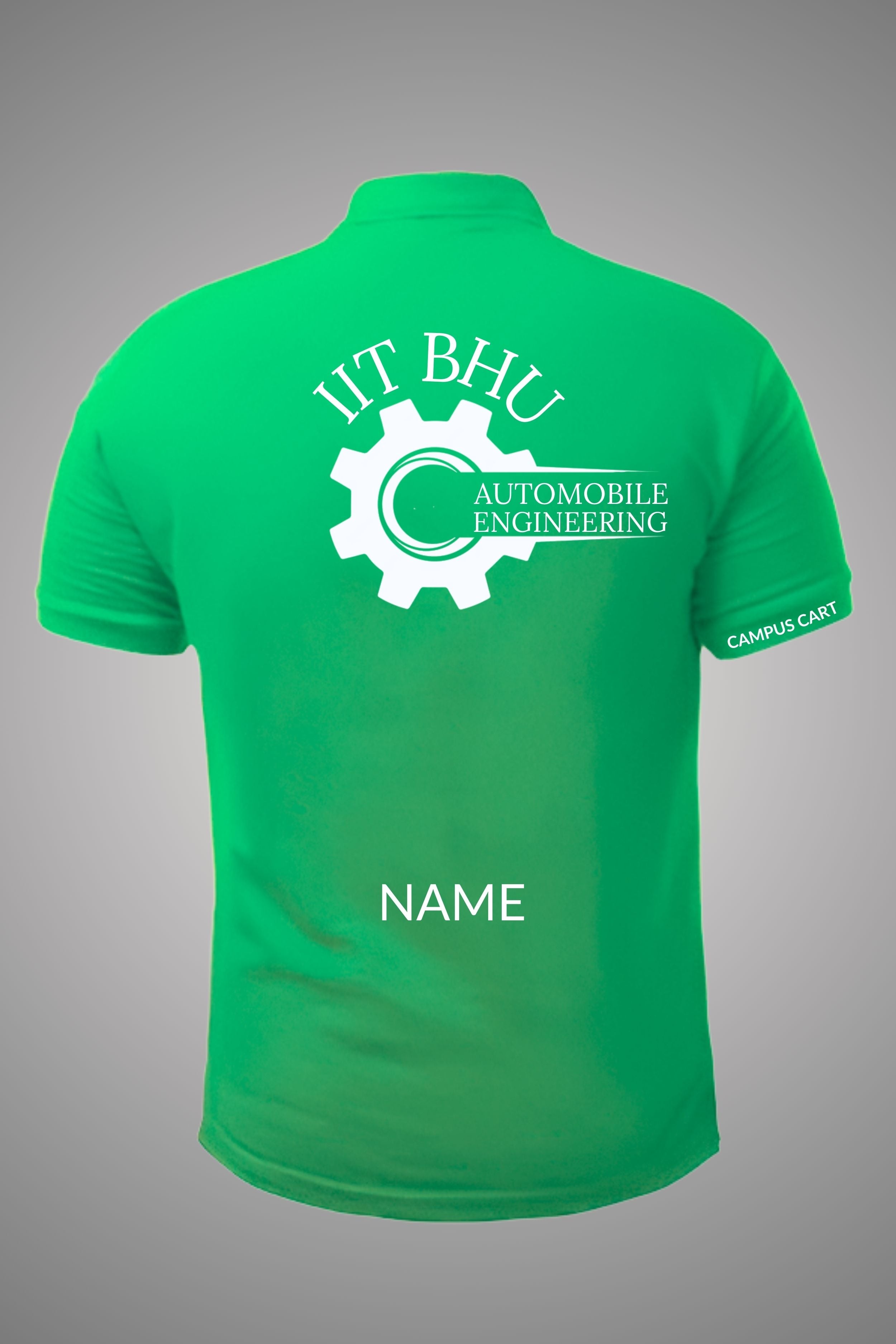 IIT BHU Polo T-Shirt (Automobile Engineering)