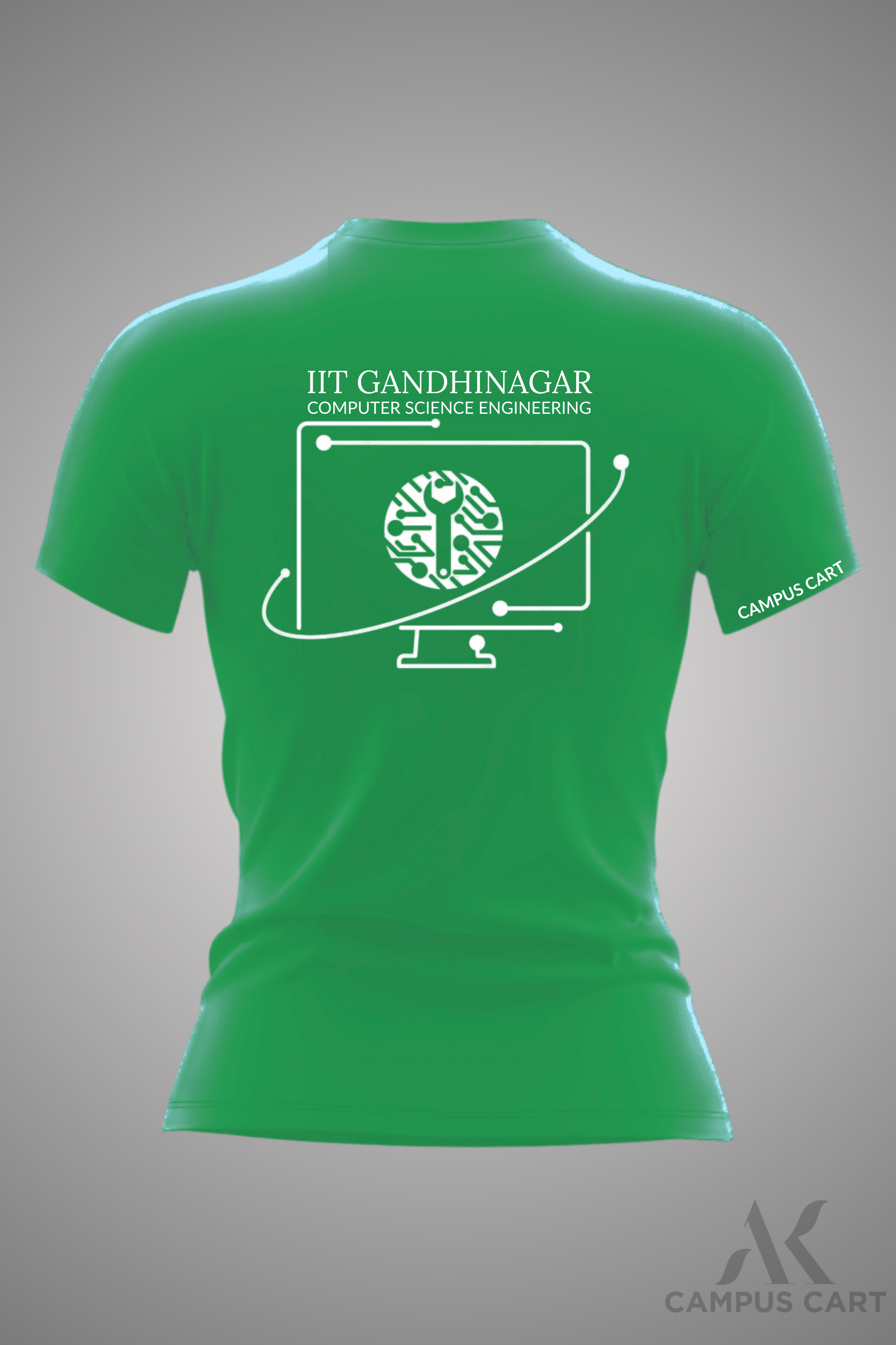 IIT Gandhinagar Normal T-Shirt For Girls( Computer Science Engineering )