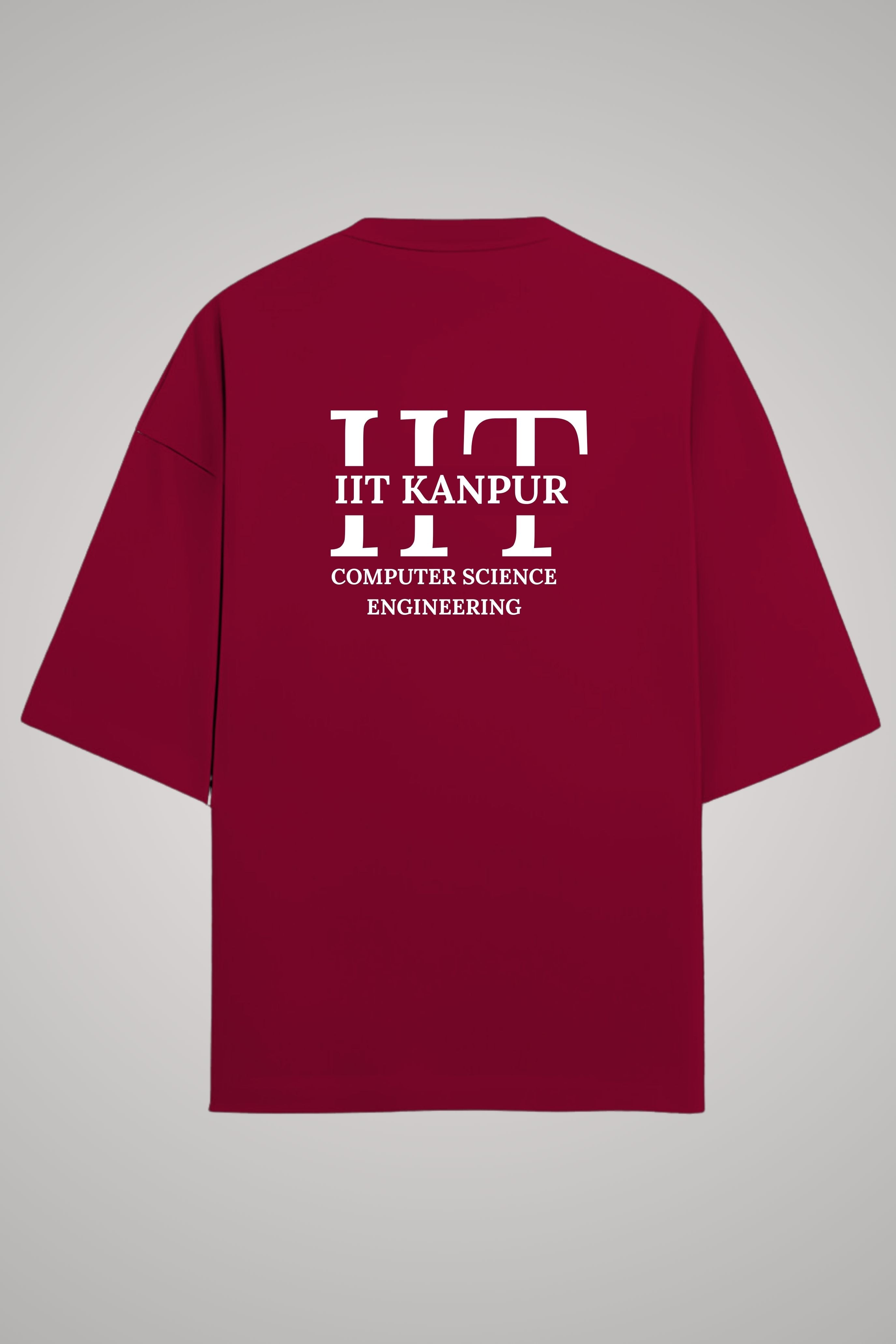 IIT kanpur Oversized T-Shirt (Computer Science Engineering)
